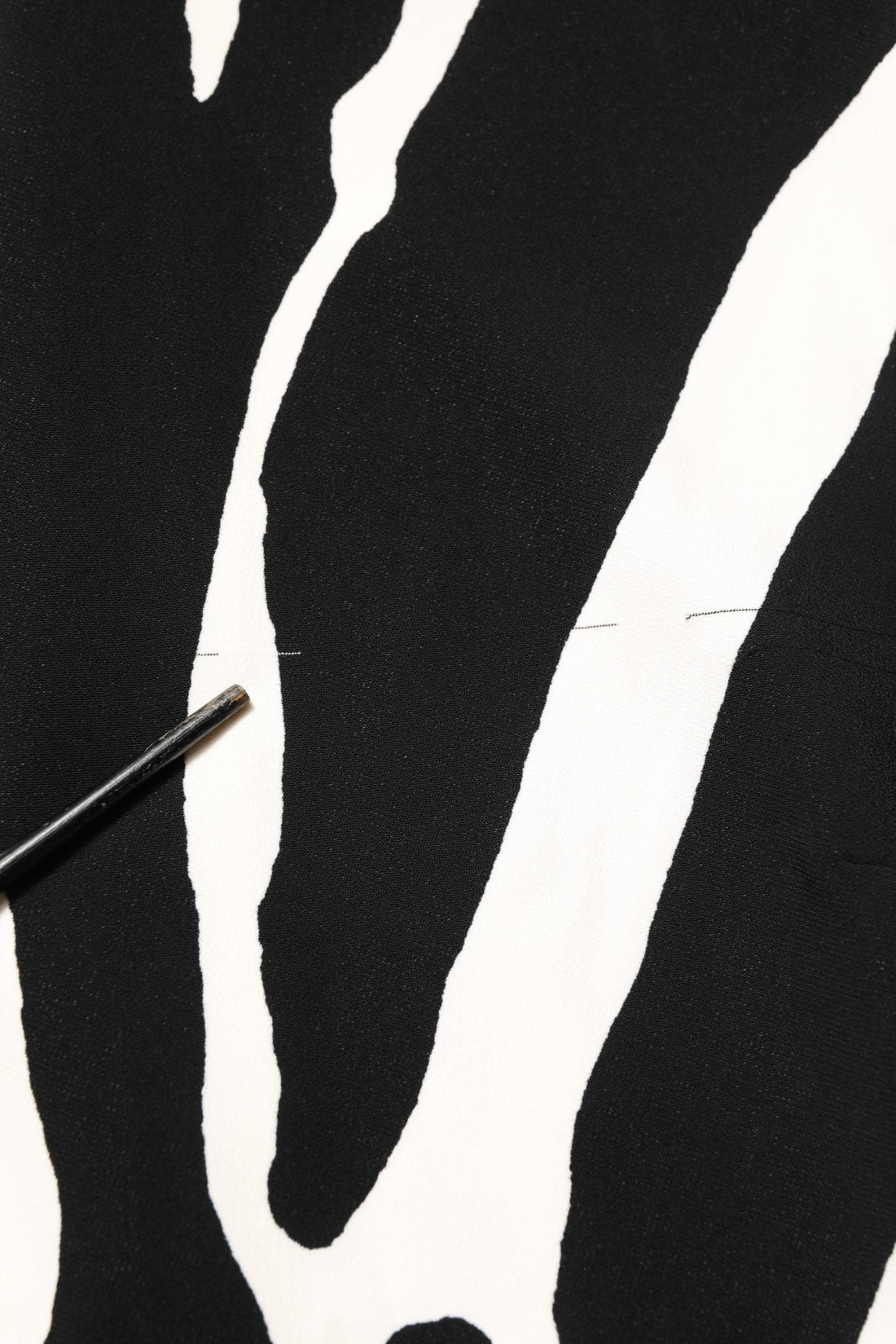 Dolce & Gabbana Black White Zebra Print Viscose Mini Dress - RIMODA