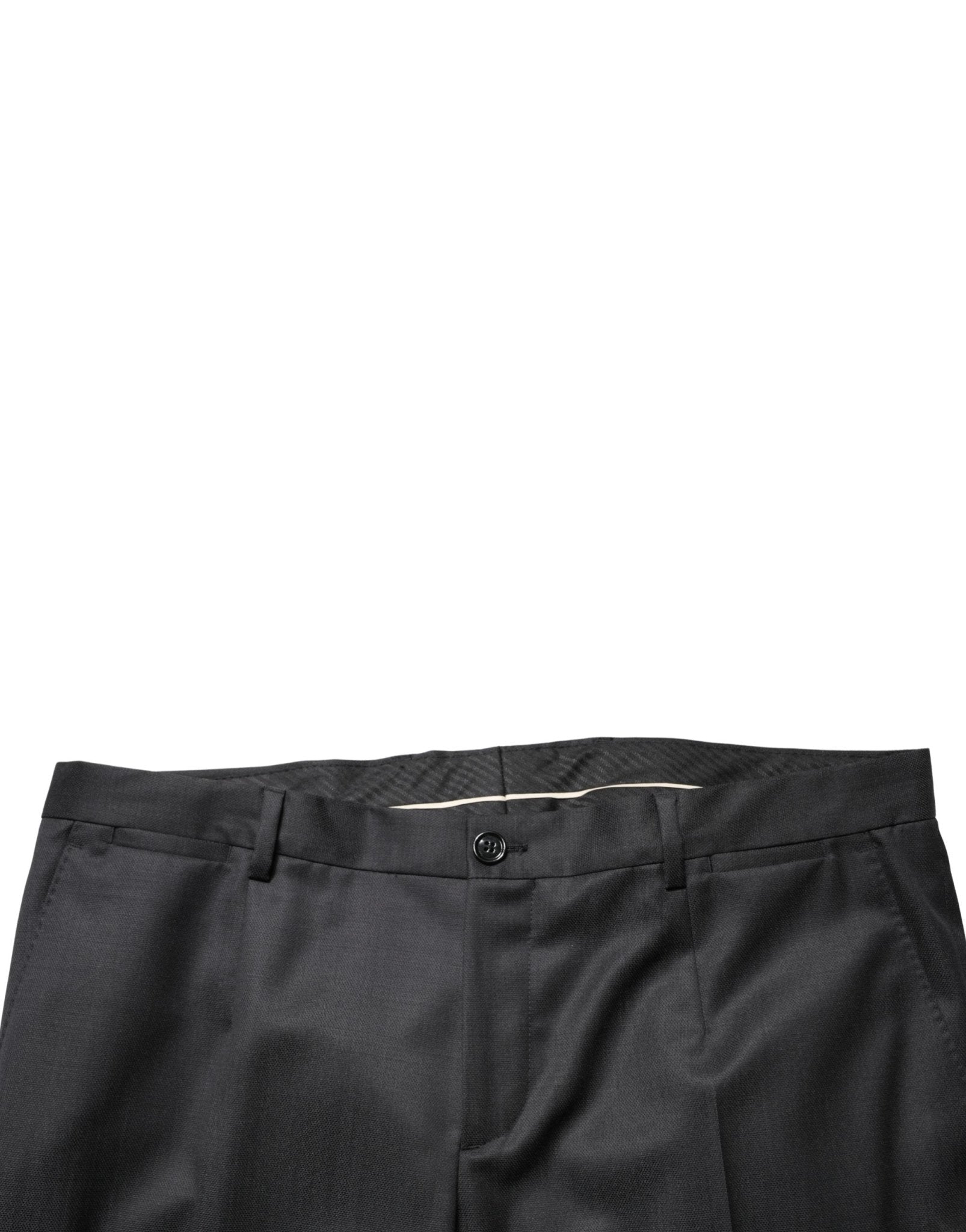 Dolce & Gabbana Black Wool 2 Buttons Formal 2 Piece Suit - RIMODA