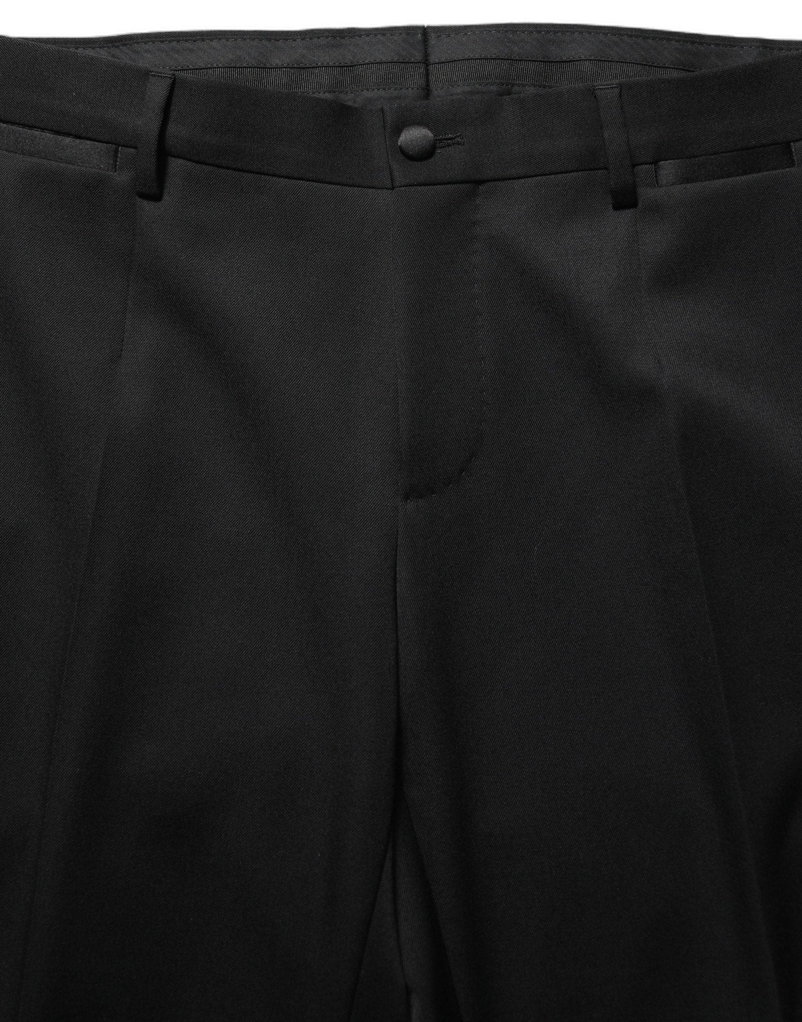 Dolce & Gabbana Black Wool Crystal Embellished 2 Piece Suit - RIMODA