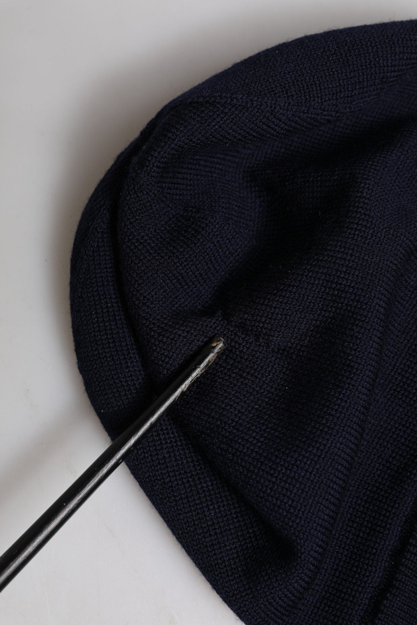 Dolce & Gabbana Black Wool DGLovesLondon Winter Beanie Hat - RIMODA