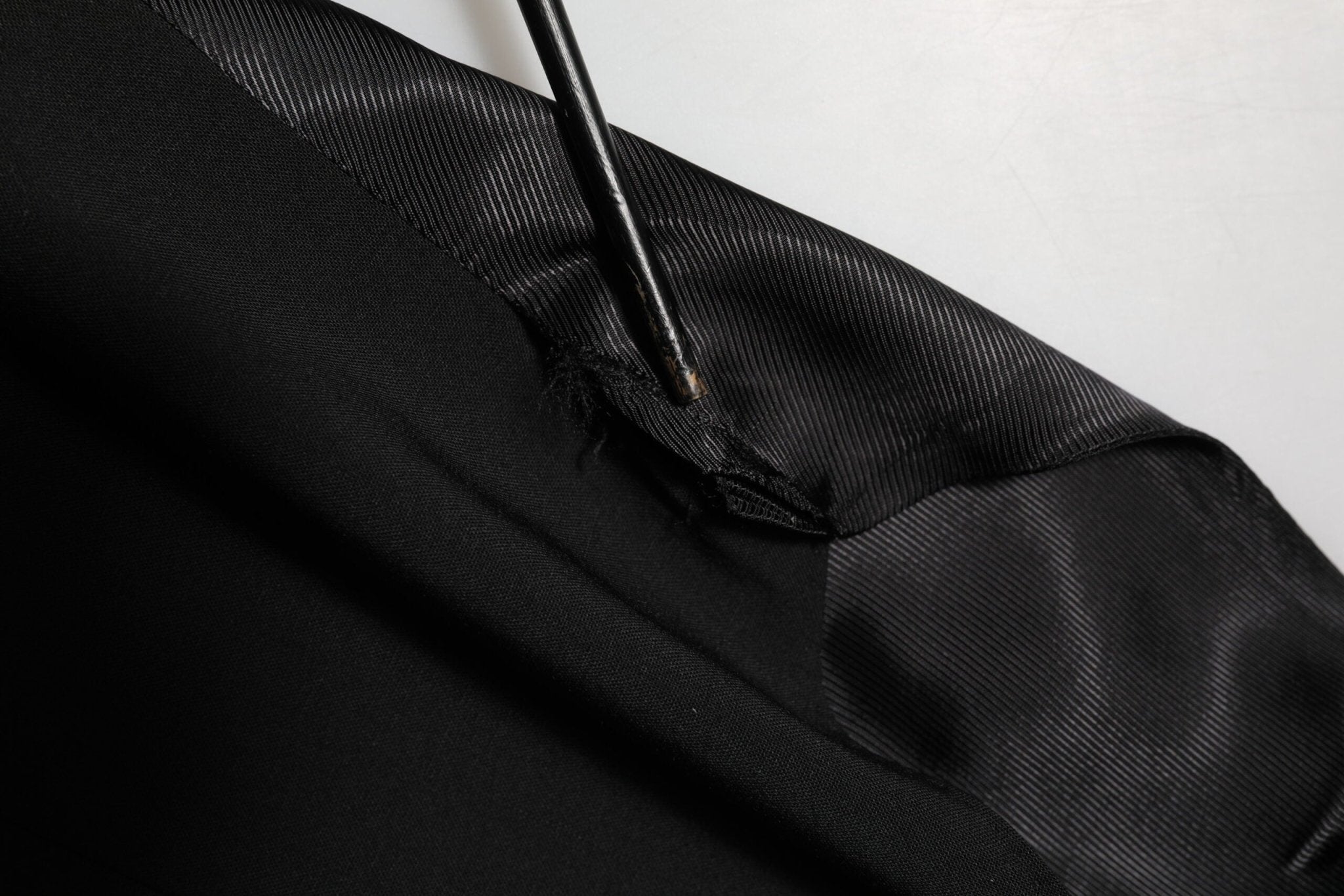 Dolce & Gabbana Black Wool Dress Formal Men Waistcoat Vest - RIMODA