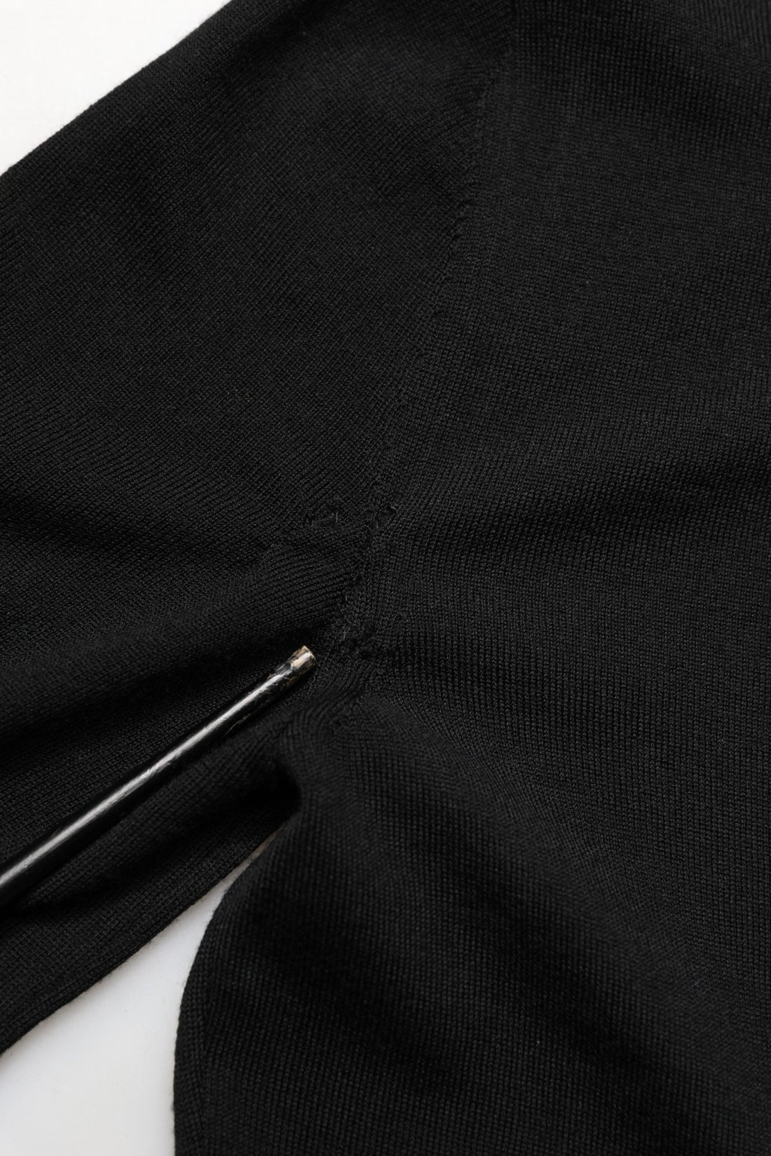 Dolce & Gabbana Black Wool Knitted Button Front Cardigan Sweater - RIMODA