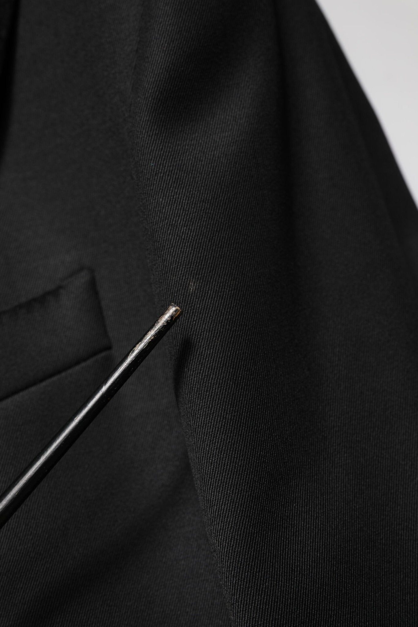 Dolce & Gabbana Black Wool Single Breasted Jacket Blazer - RIMODA