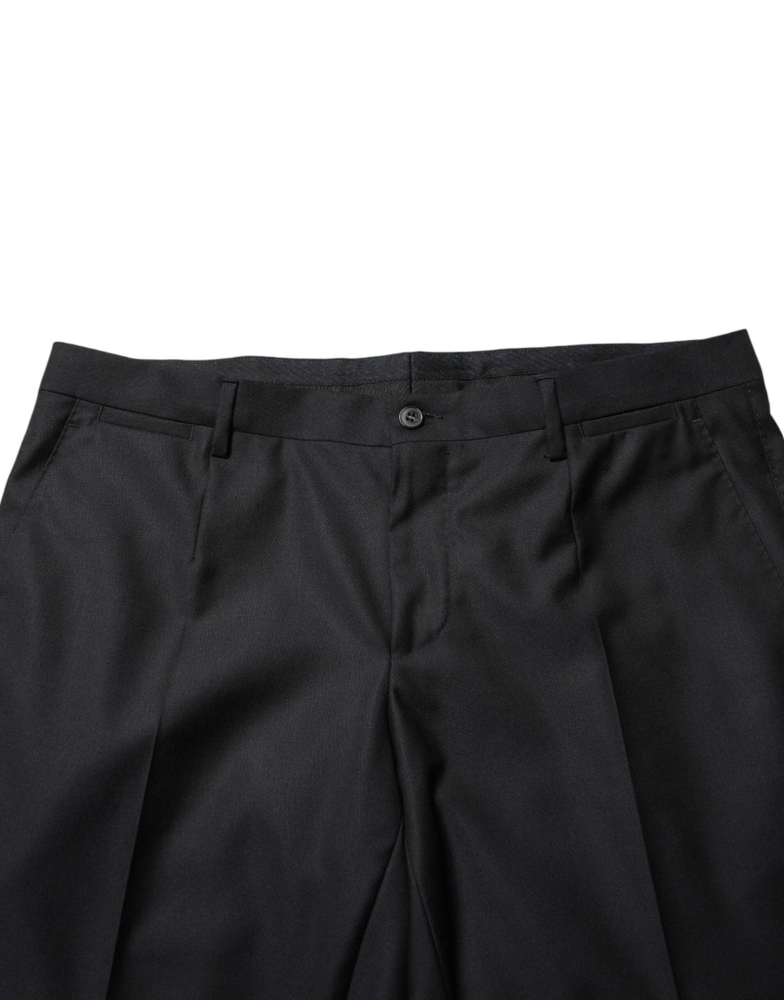 Dolce & Gabbana Black Wool Skinny Dress Formal Trouser Pants - RIMODA