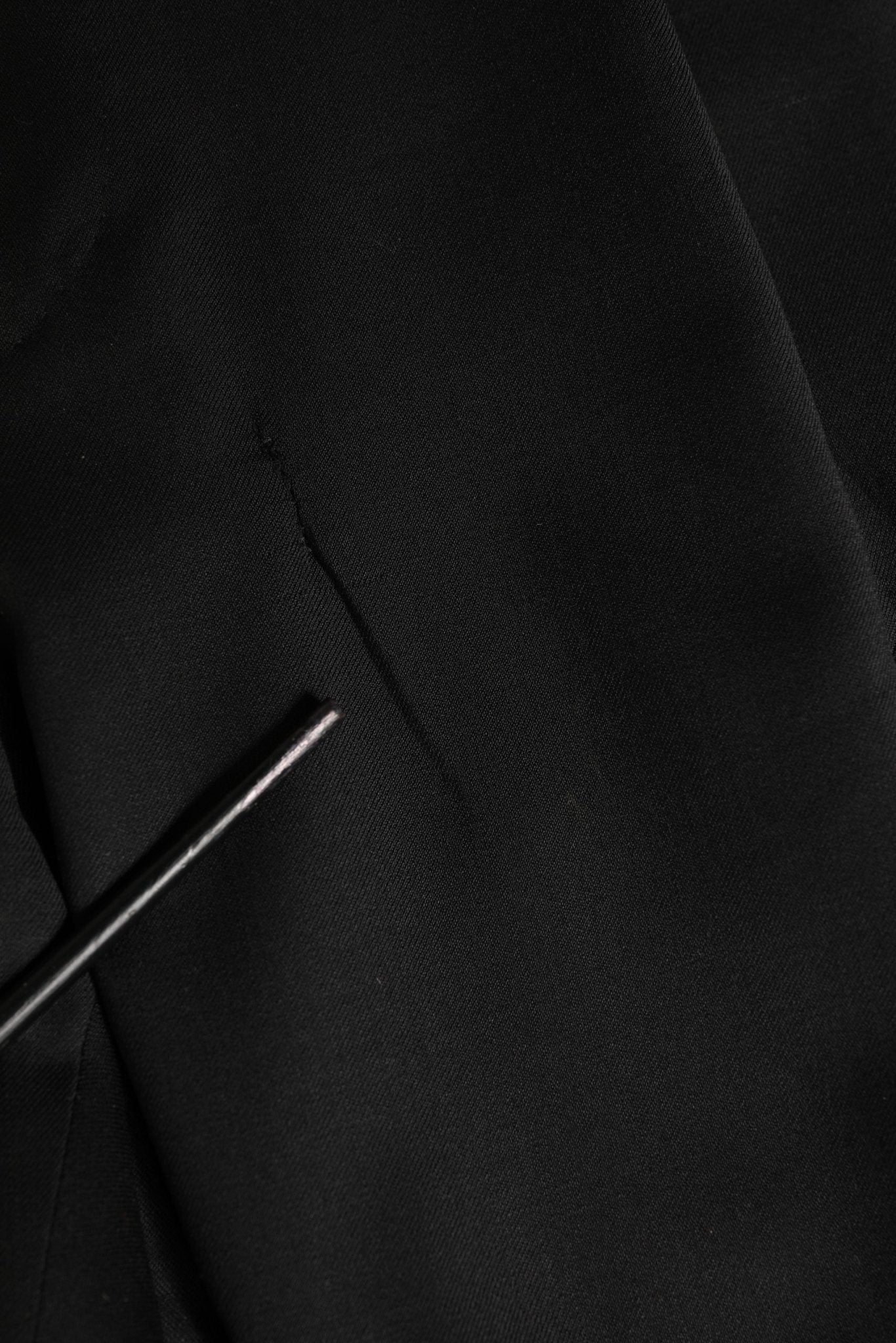 Dolce & Gabbana Black Wool Stretch Formal Dress Trouser - RIMODA