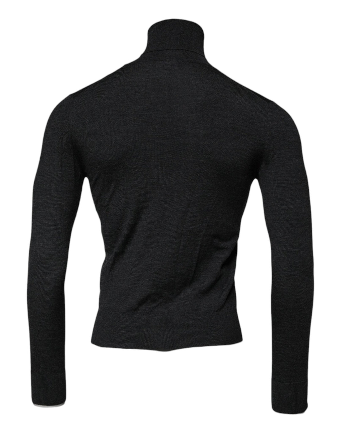 Dolce & Gabbana Black Wool Turtleneck Pullover Sweater - RIMODA