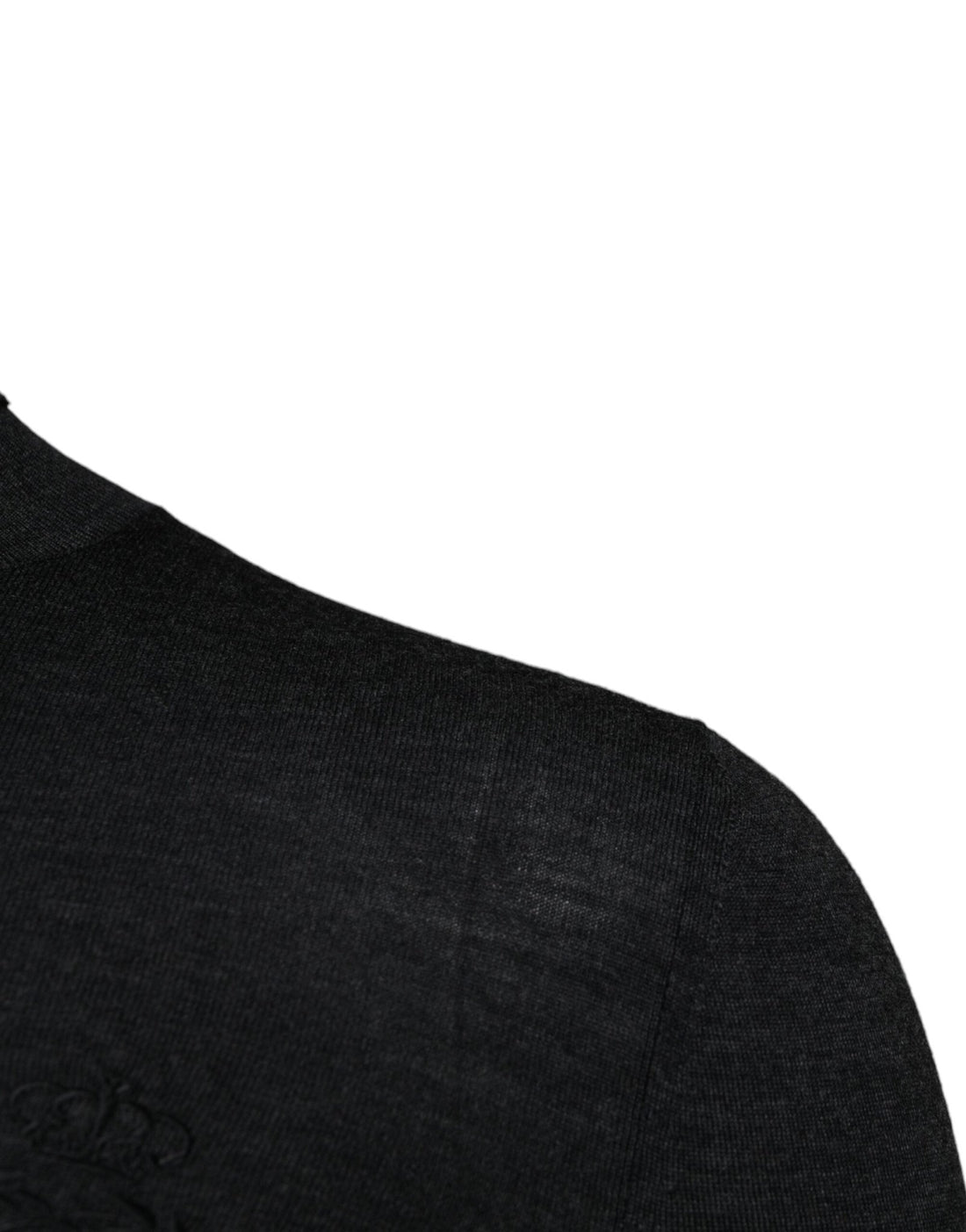 Dolce & Gabbana Black Wool Turtleneck Pullover Sweater - RIMODA
