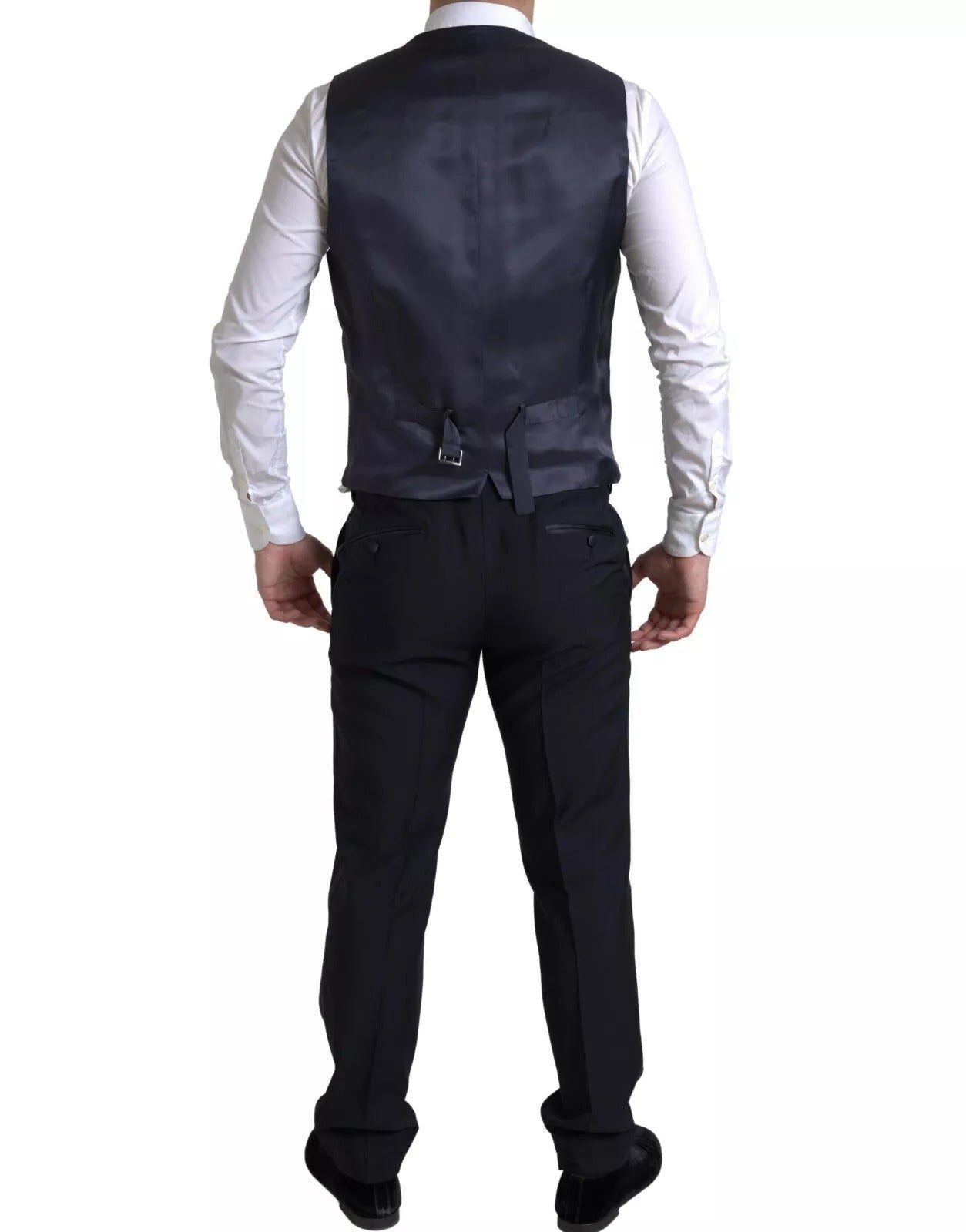 Dolce & Gabbana Blue 3 Piece Single Breasted MARTINI Suit - RIMODA