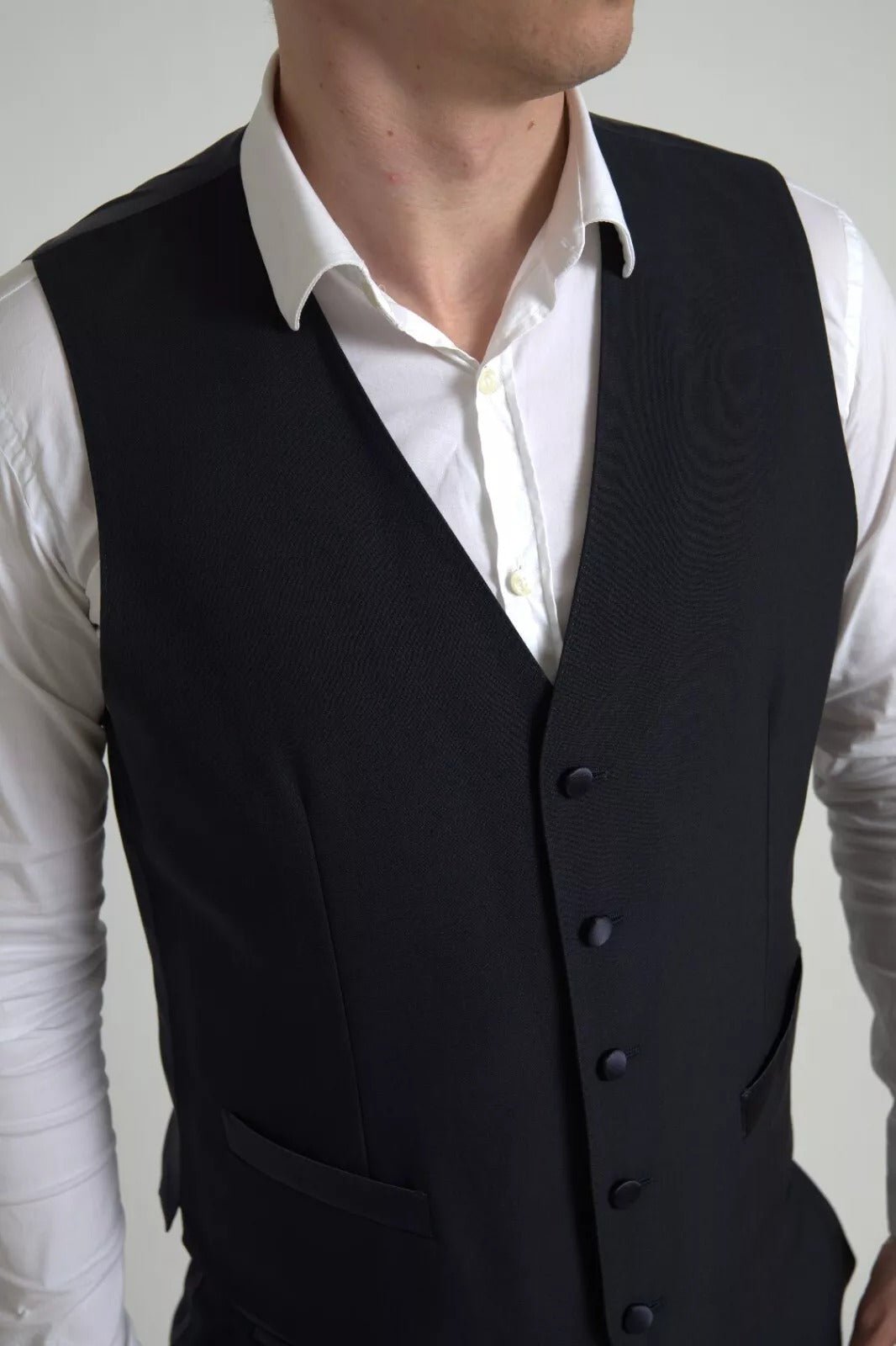 Dolce & Gabbana Blue 3 Piece Single Breasted MARTINI Suit - RIMODA