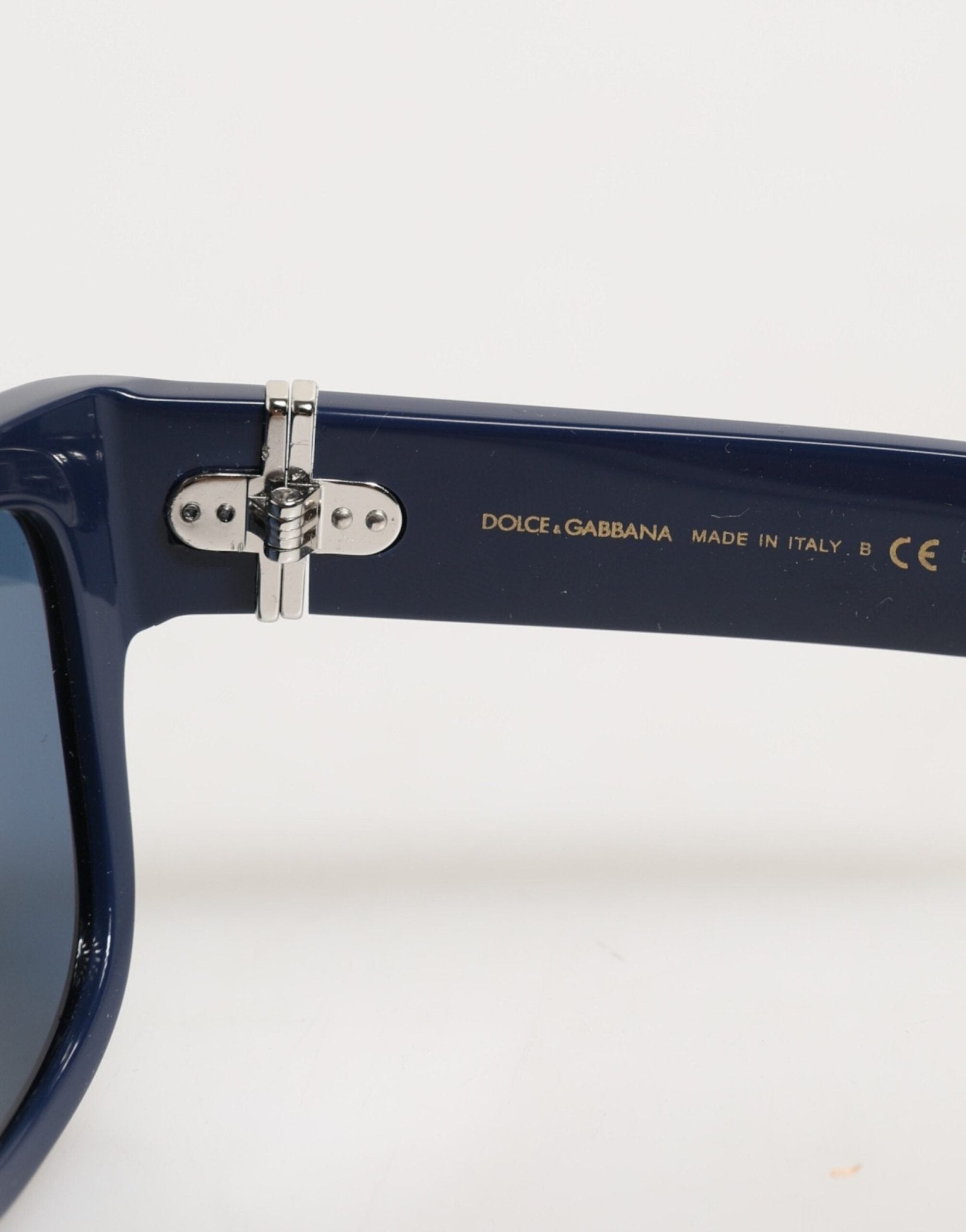 Dolce & Gabbana Blue Acetate Frame Polarized Lenses Sunglasses - RIMODA