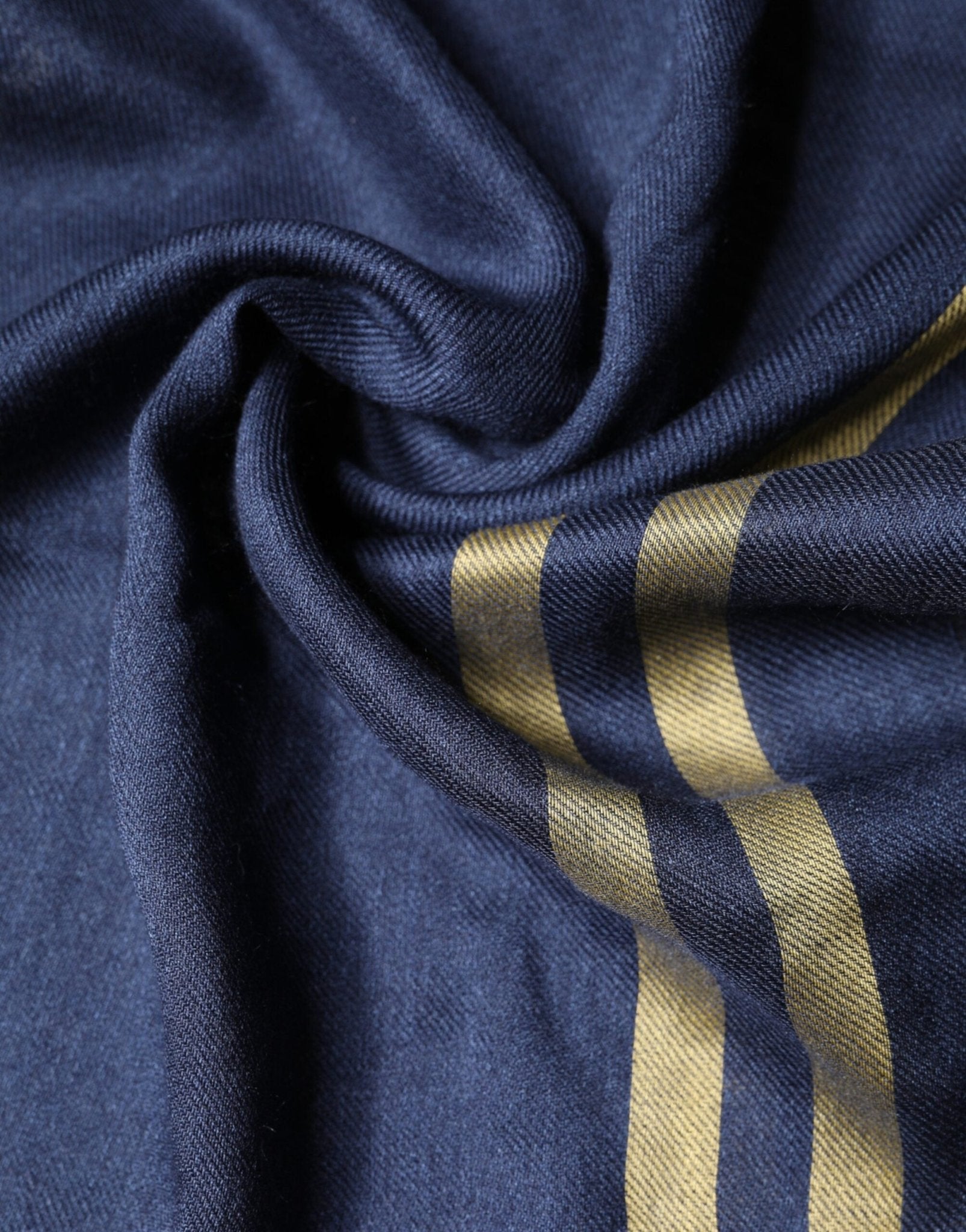 Dolce & Gabbana Blue Cashmere Neck Wrap Shawl Fringes Scarf - RIMODA