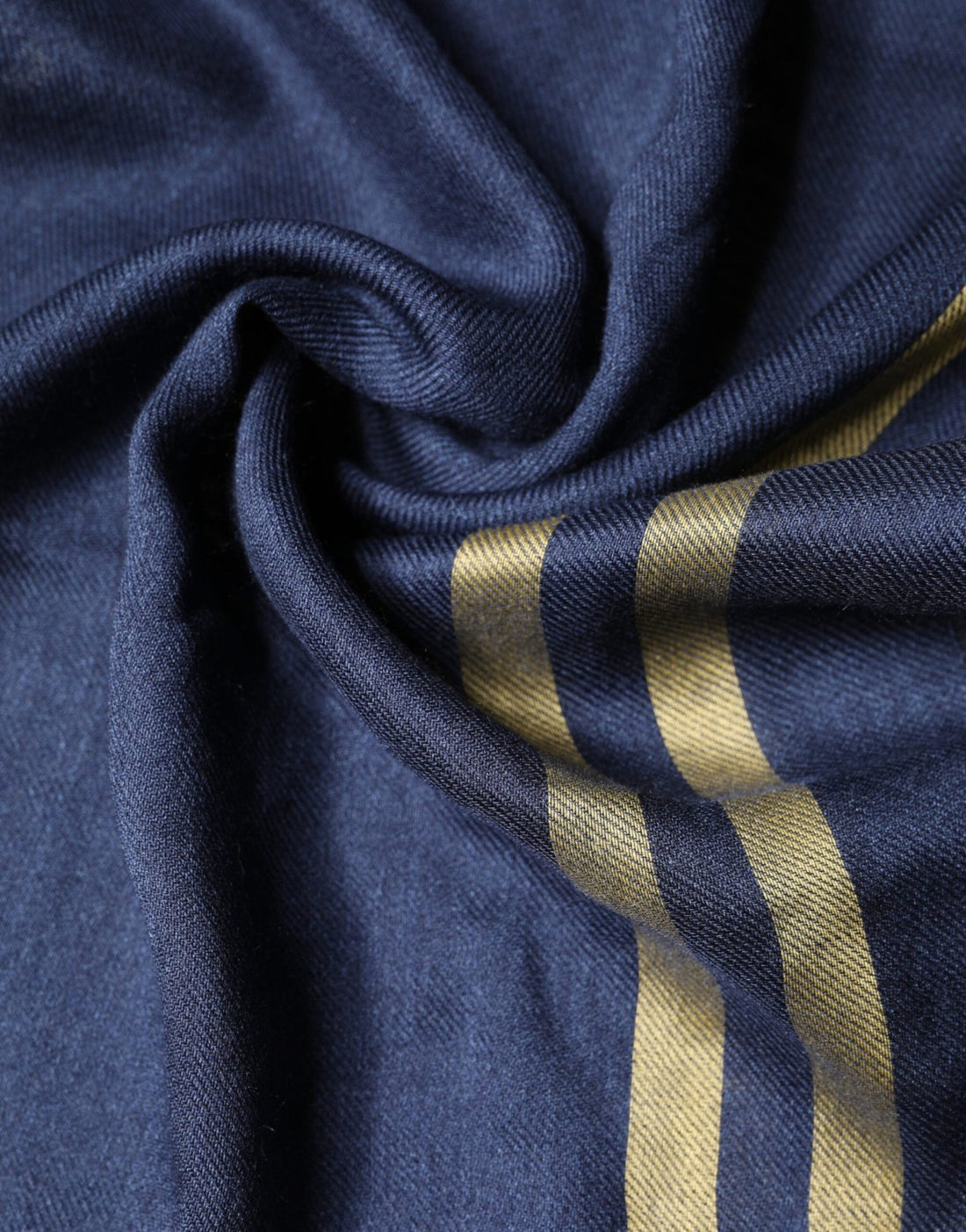 Dolce & Gabbana Blue Cashmere Neck Wrap Shawl Fringes Scarf - RIMODA