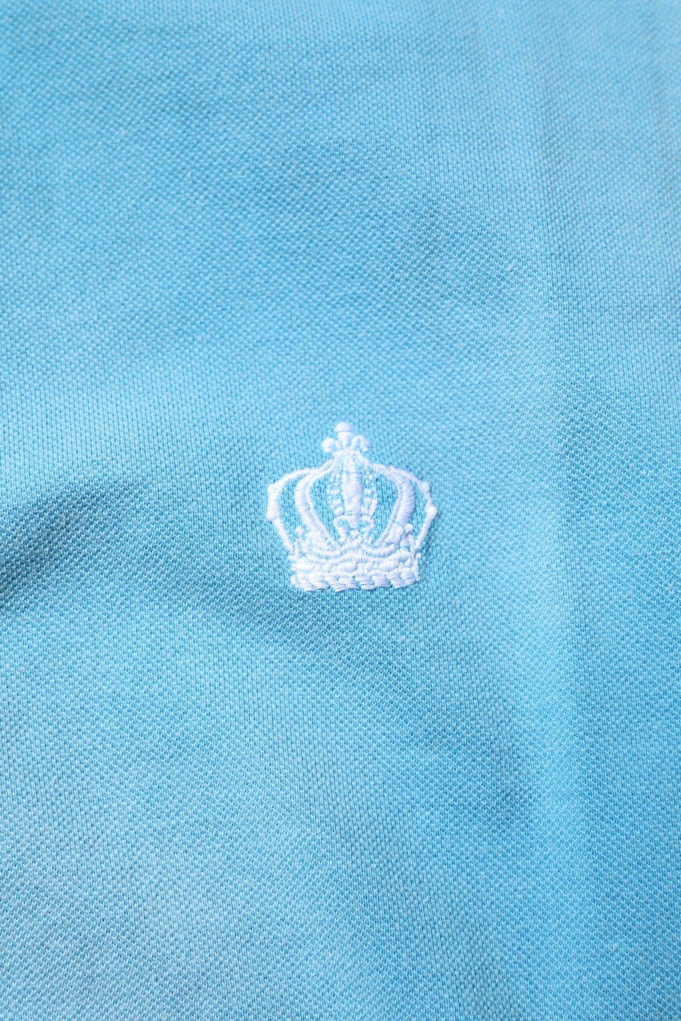 Dolce & Gabbana Blue Cotton Crown Collared Men Polo T-shirt - RIMODA