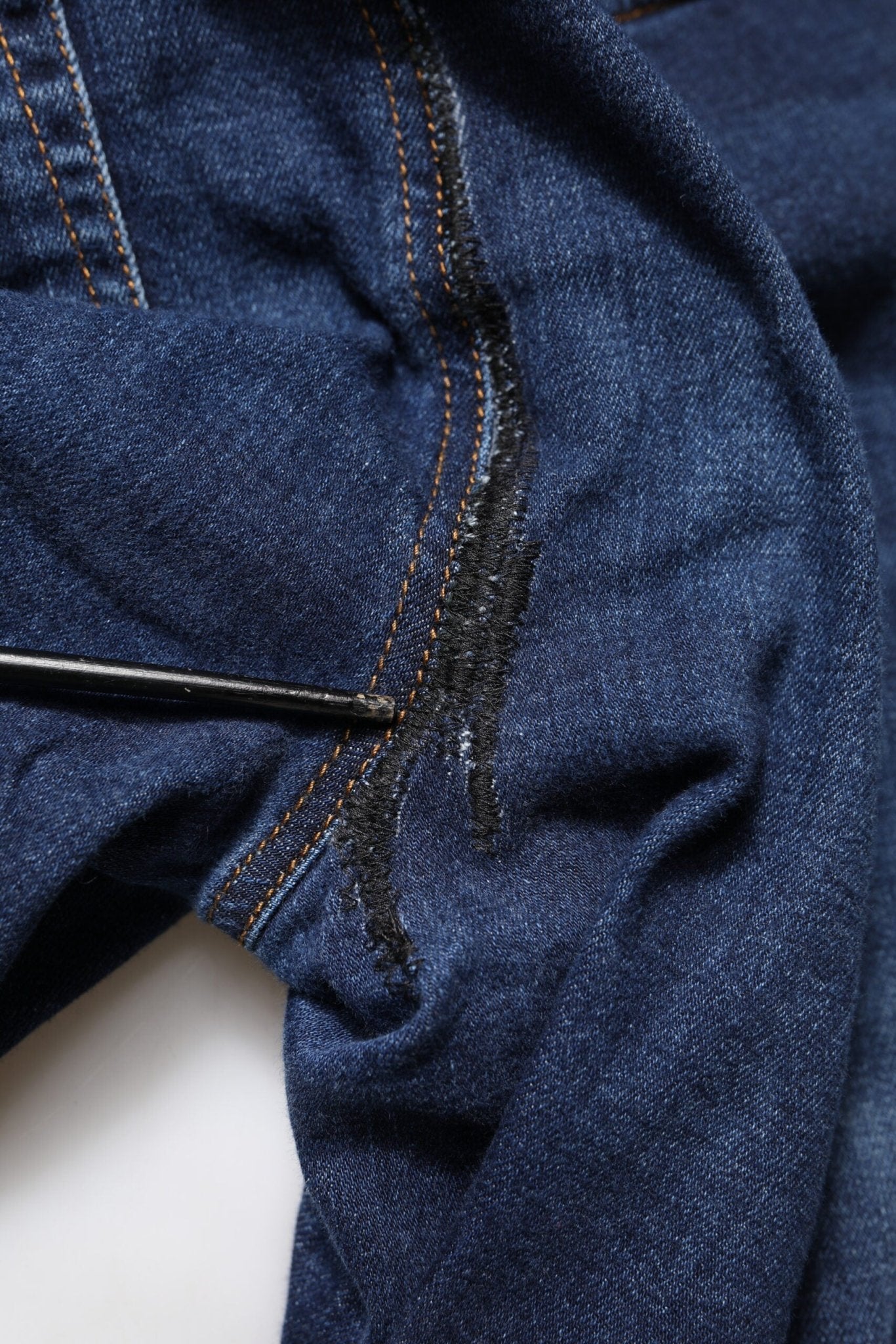 Dolce & Gabbana Blue Cotton High Waisted Cropped Denim Jeans - RIMODA