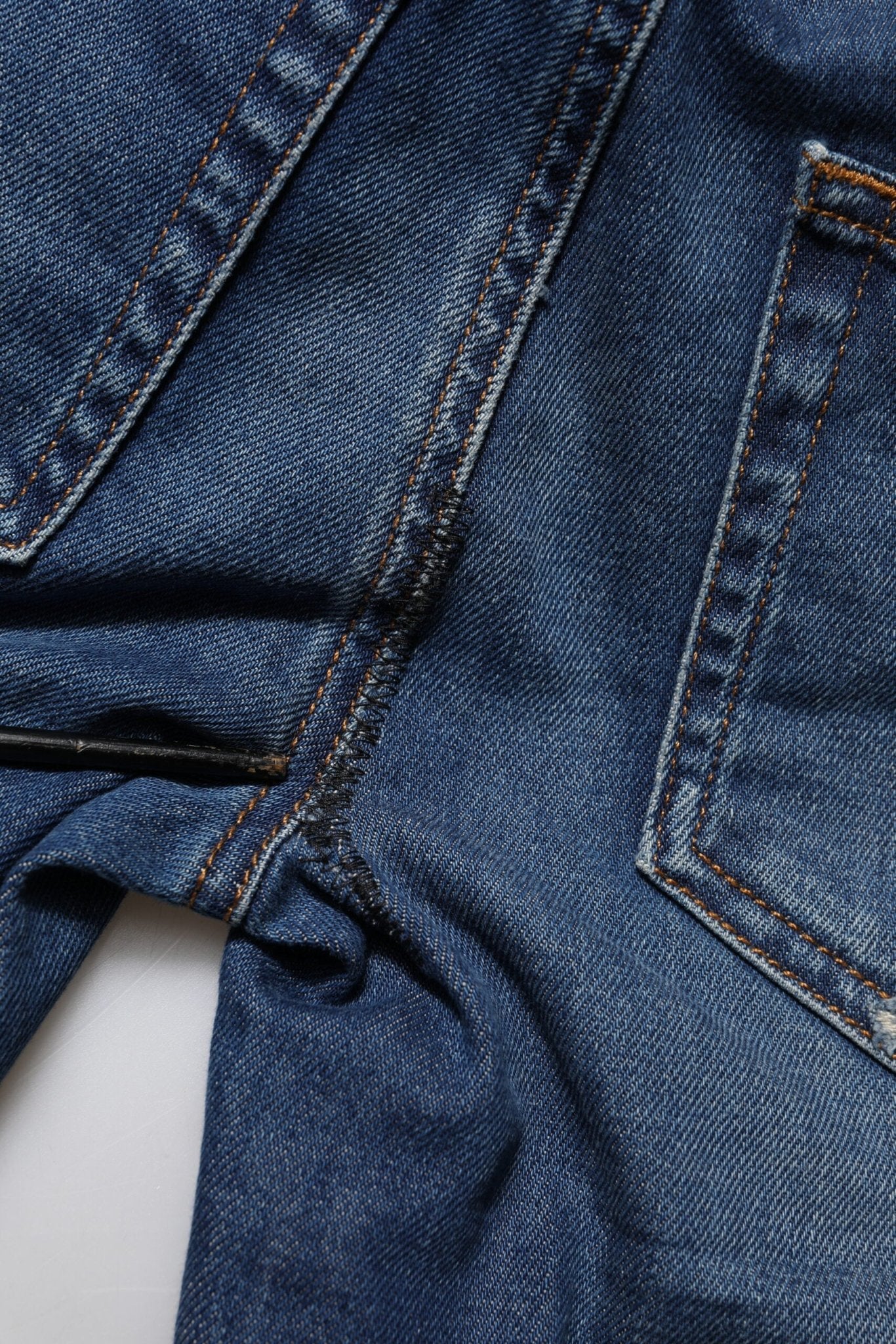 Dolce & Gabbana Blue Cotton Low Waist Skinny Denim Jeans - RIMODA
