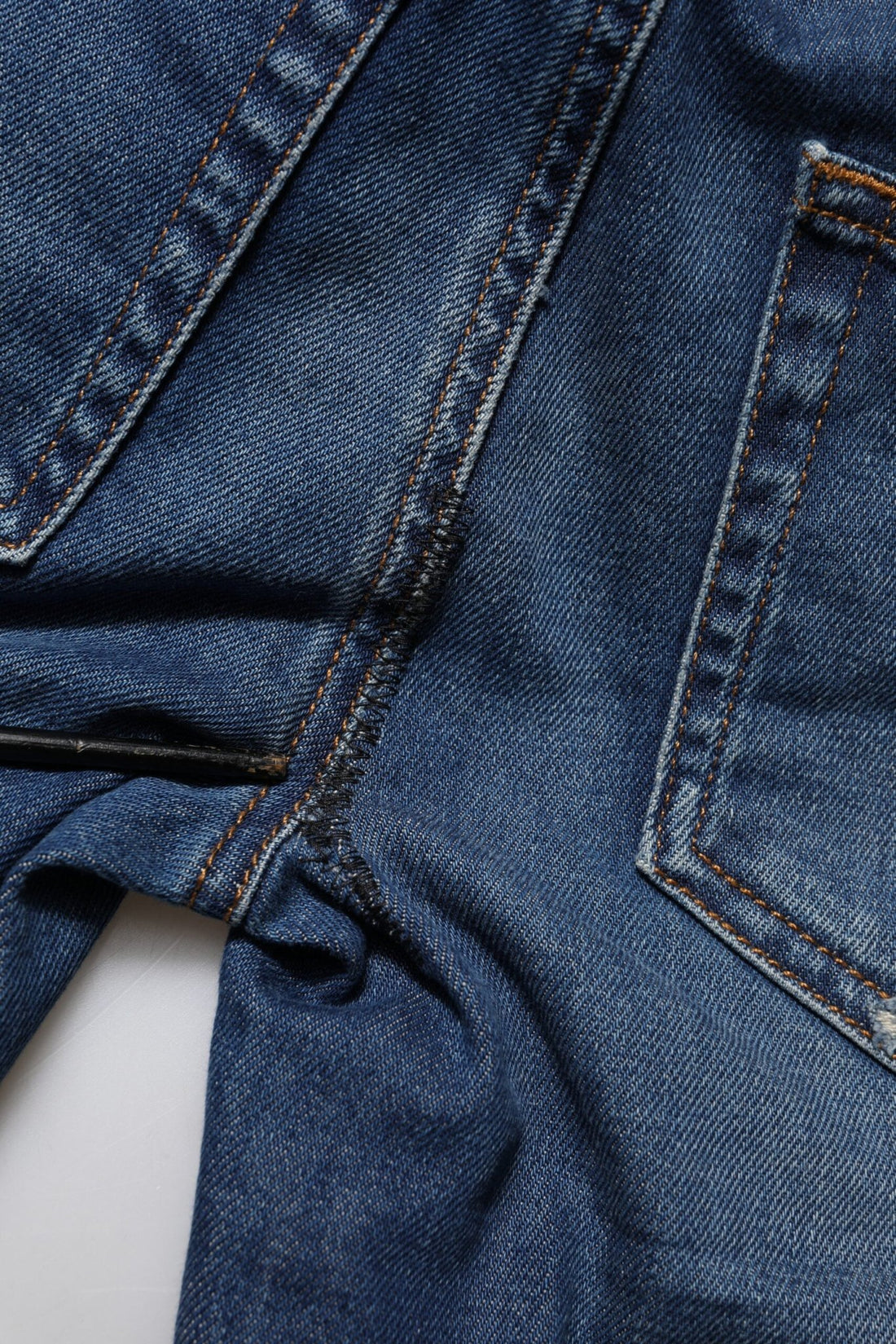Dolce & Gabbana Blue Cotton Low Waist Skinny Denim Jeans - RIMODA