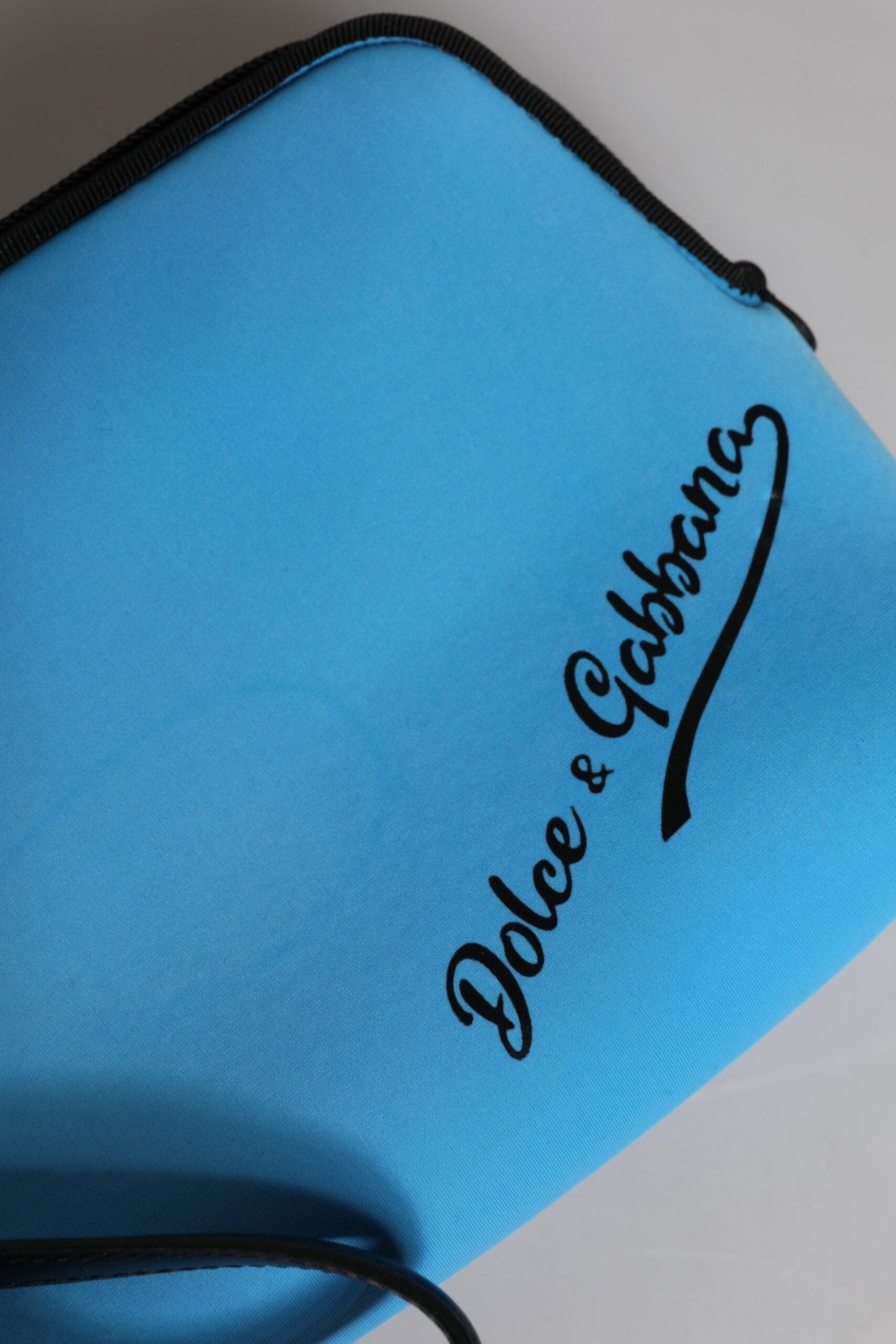 Dolce & Gabbana Blue DG Logo Print Clutch Zip Borse Pouch Bag - RIMODA