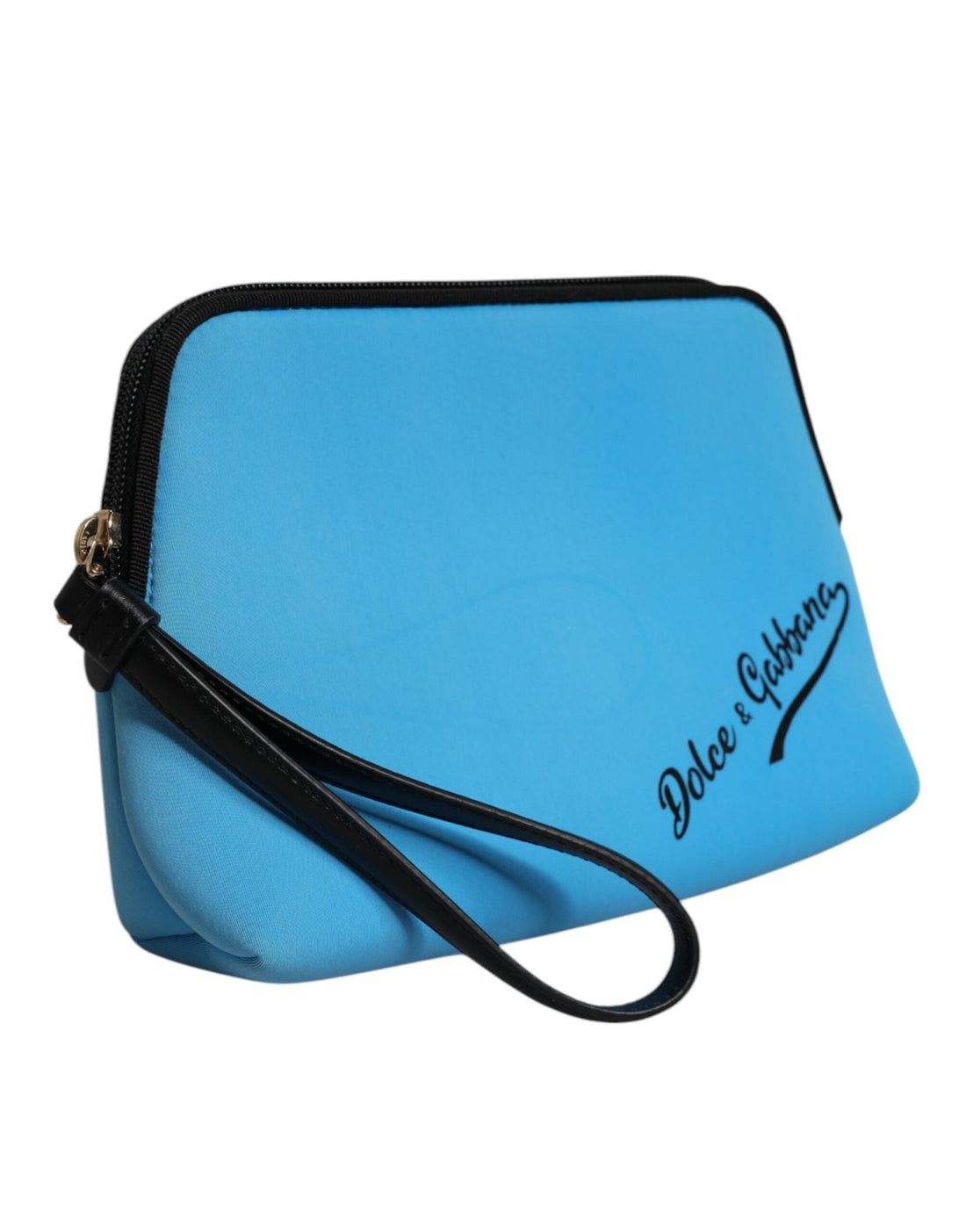 Dolce & Gabbana Blue DG Logo Print Clutch Zip Borse Pouch Bag - RIMODA