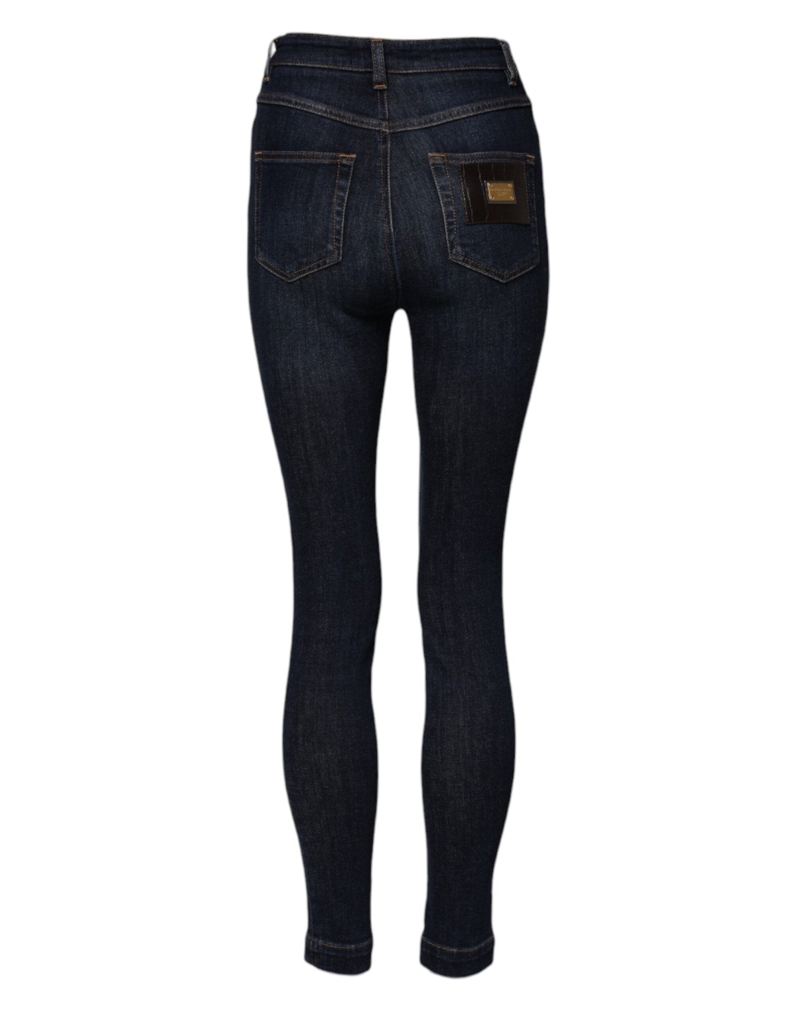 Dolce & Gabbana Blue GRACE High Waist Skinny Denim Jeans - RIMODA