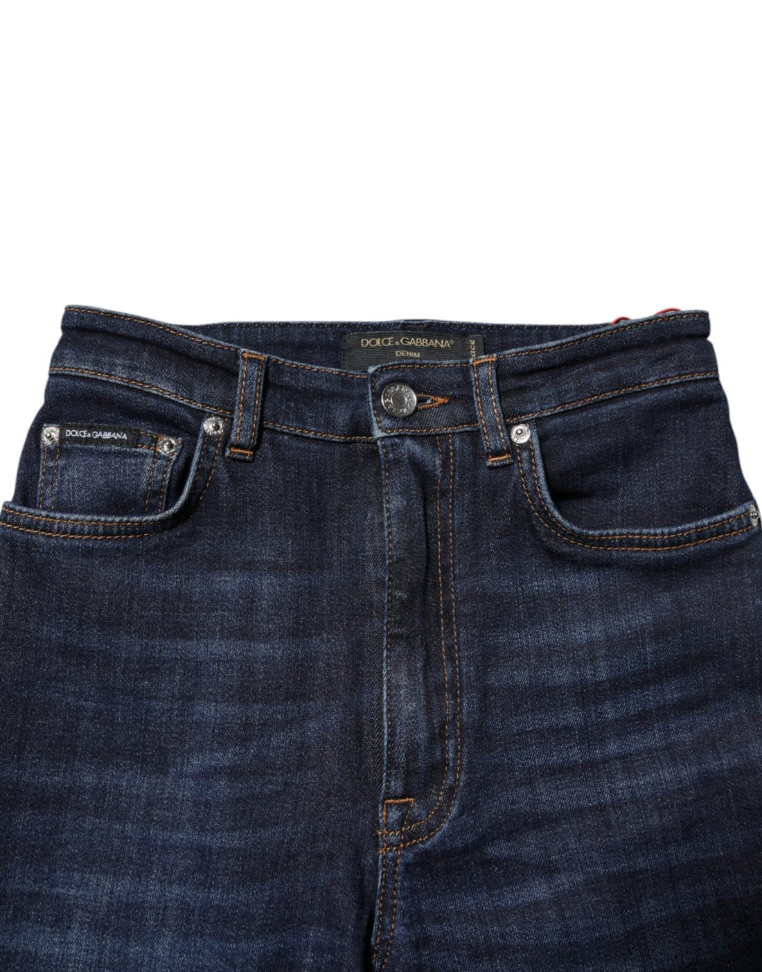 Dolce & Gabbana Blue GRACE High Waist Skinny Denim Jeans - RIMODA