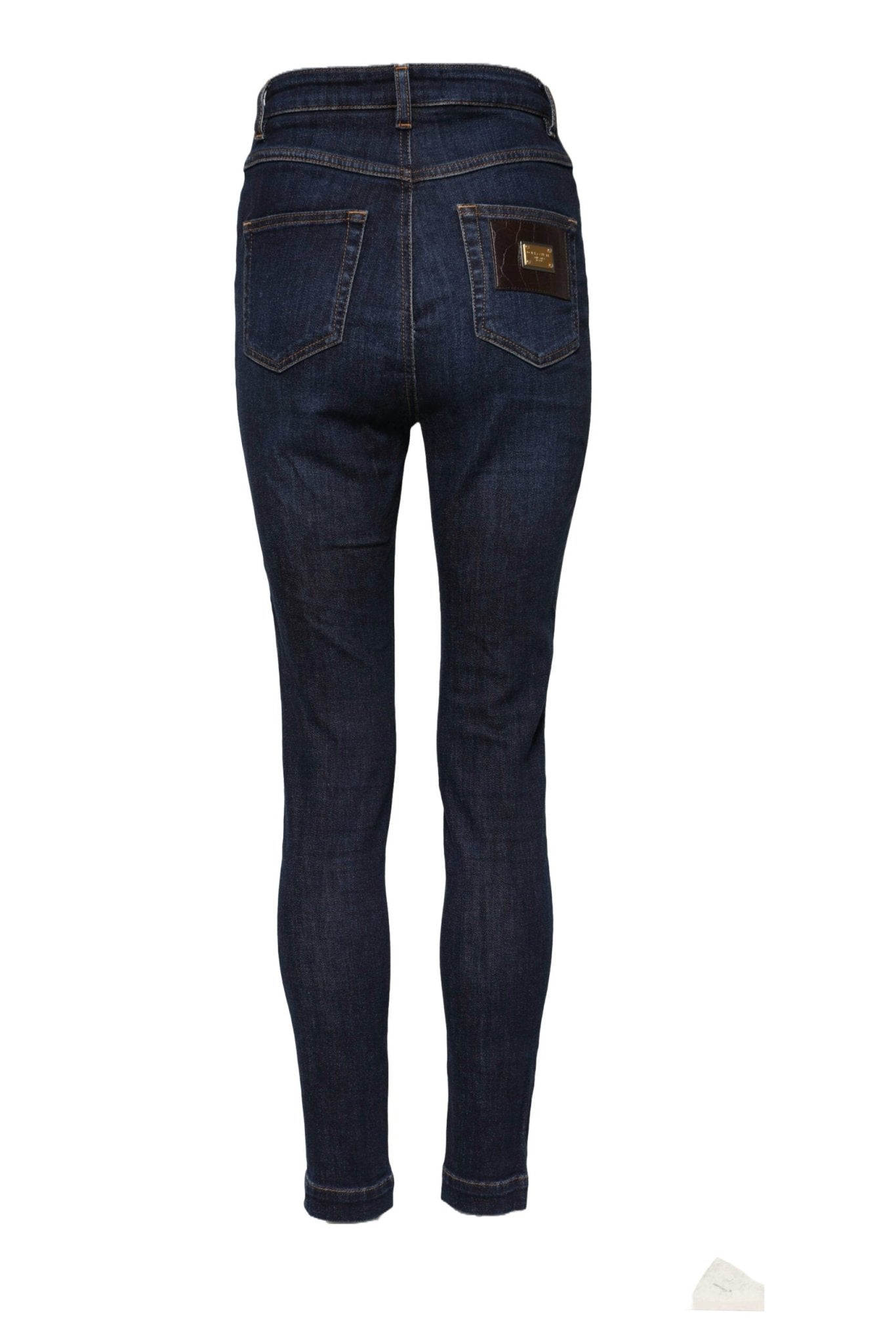 Dolce & Gabbana Blue GRACE High Waist Skinny Denim Jeans - RIMODA