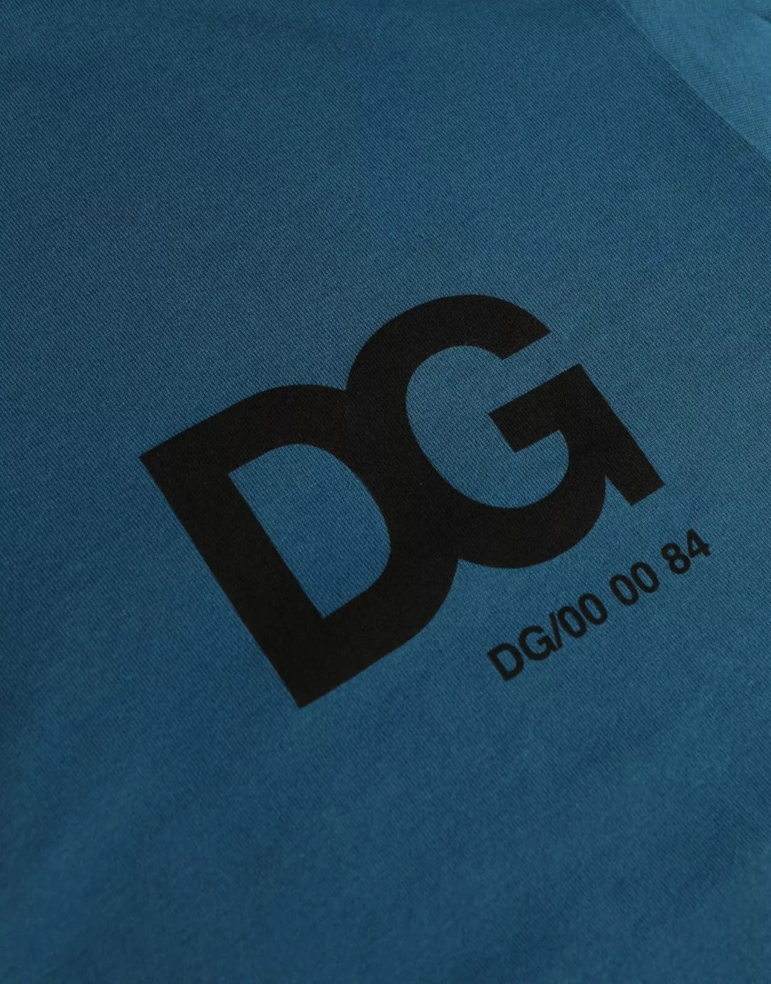 Dolce & Gabbana Blue Logo Cotton Round Neck Short Sleeves T-shirt - RIMODA