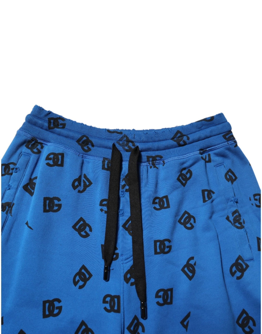 Dolce & Gabbana Blue Logo Print Jogger Men Sweatpants Pants - RIMODA