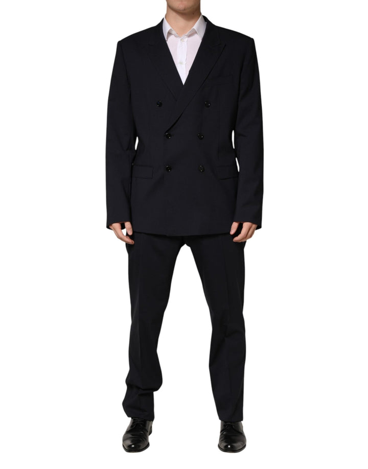Dolce & Gabbana Blue MARTINI Double Breasted 2 Piece Suit - RIMODA