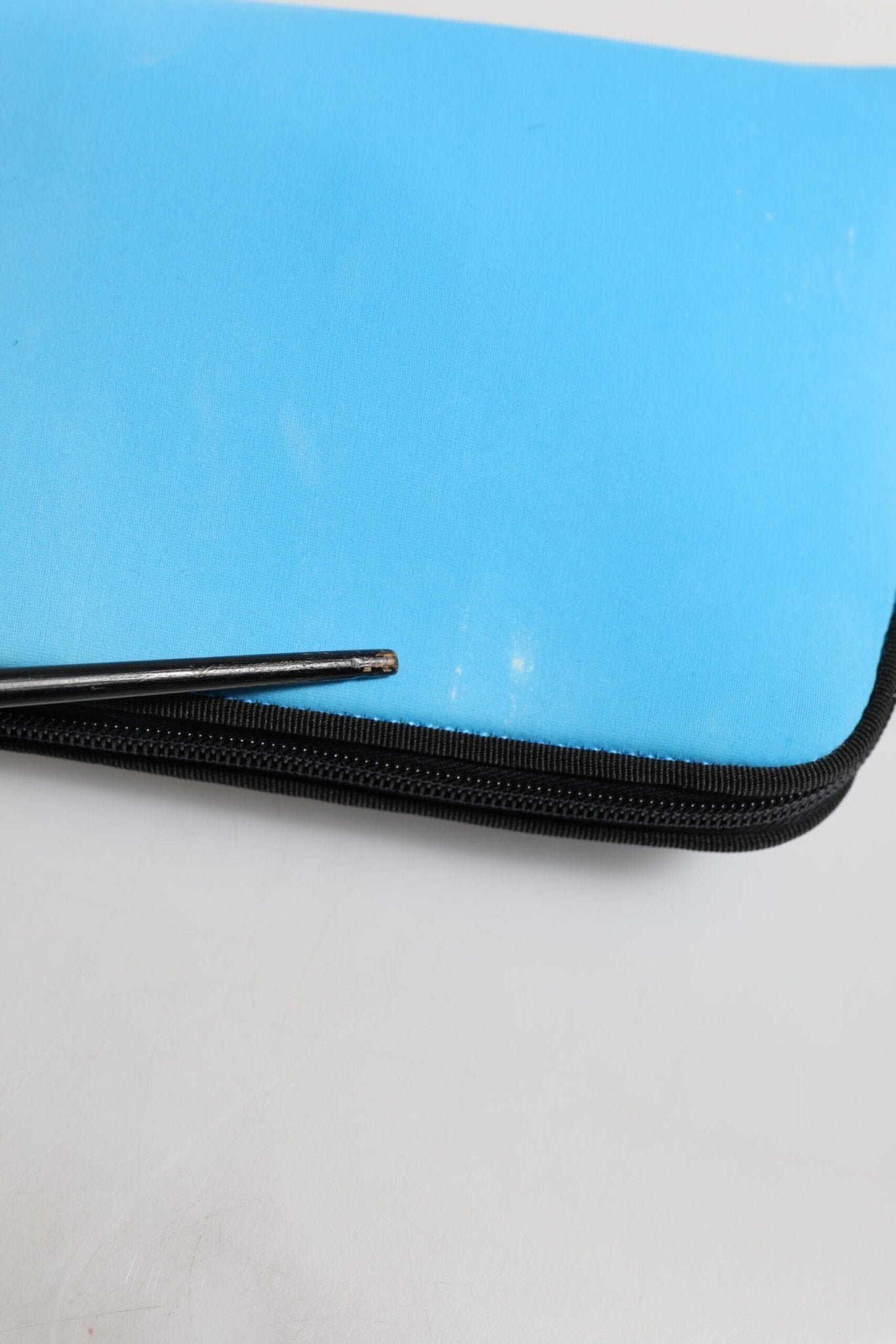 Dolce & Gabbana Blue Nylon DG Logo Print Clutch Zip Pouch Bag - RIMODA
