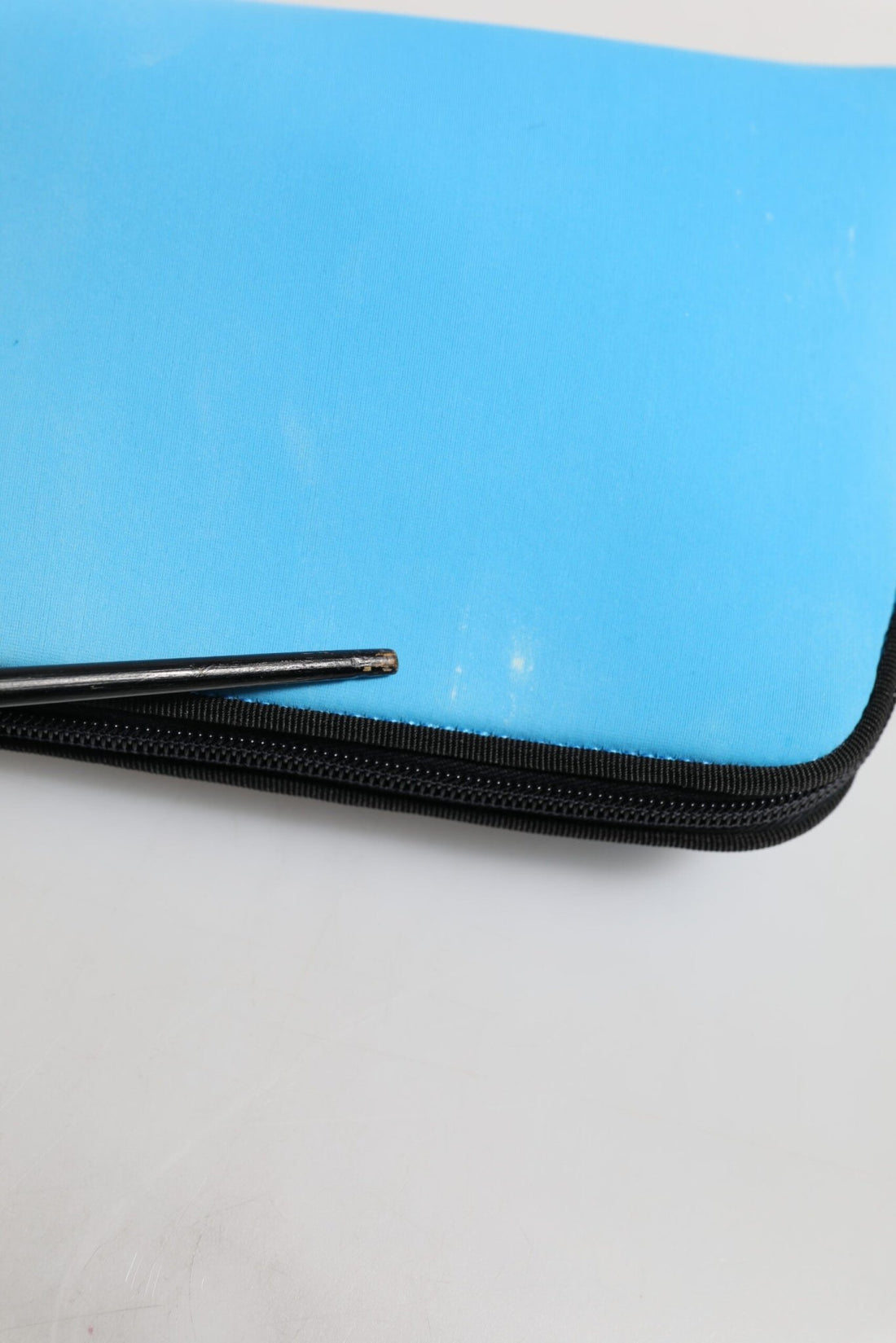 Dolce & Gabbana Blue Nylon DG Logo Print Clutch Zip Pouch Bag - RIMODA