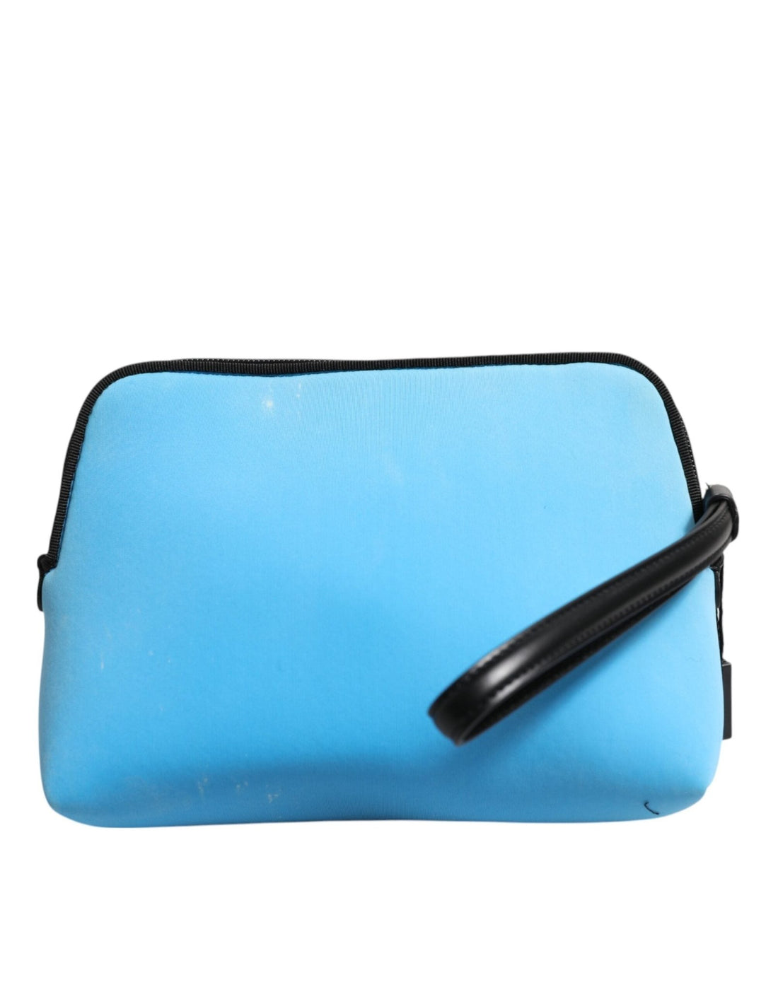 Dolce & Gabbana Blue Nylon DG Logo Print Clutch Zip Pouch Bag - RIMODA