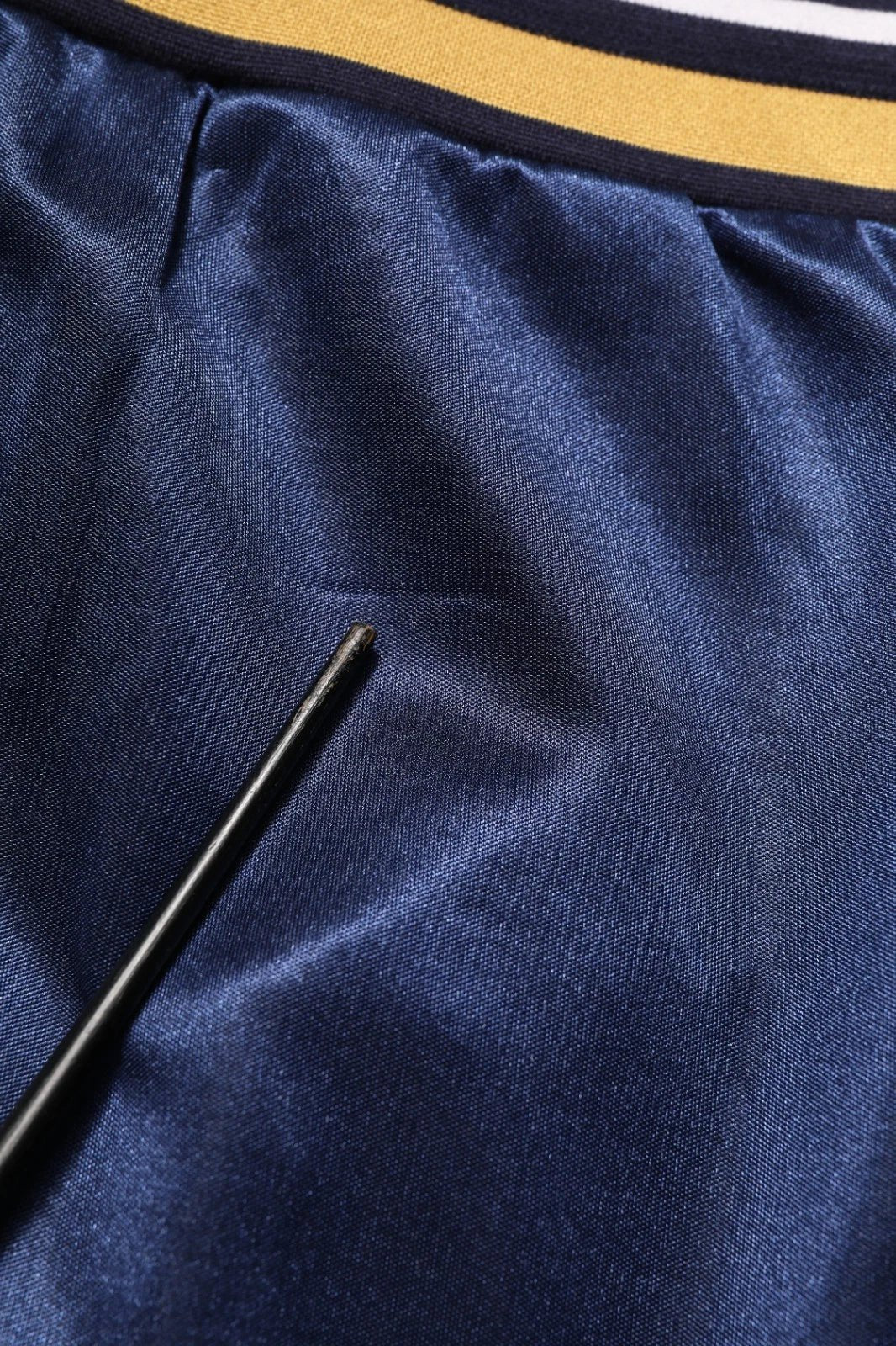 Dolce & Gabbana Blue Nylon Jogger Mid Waist Trouser Pants - RIMODA