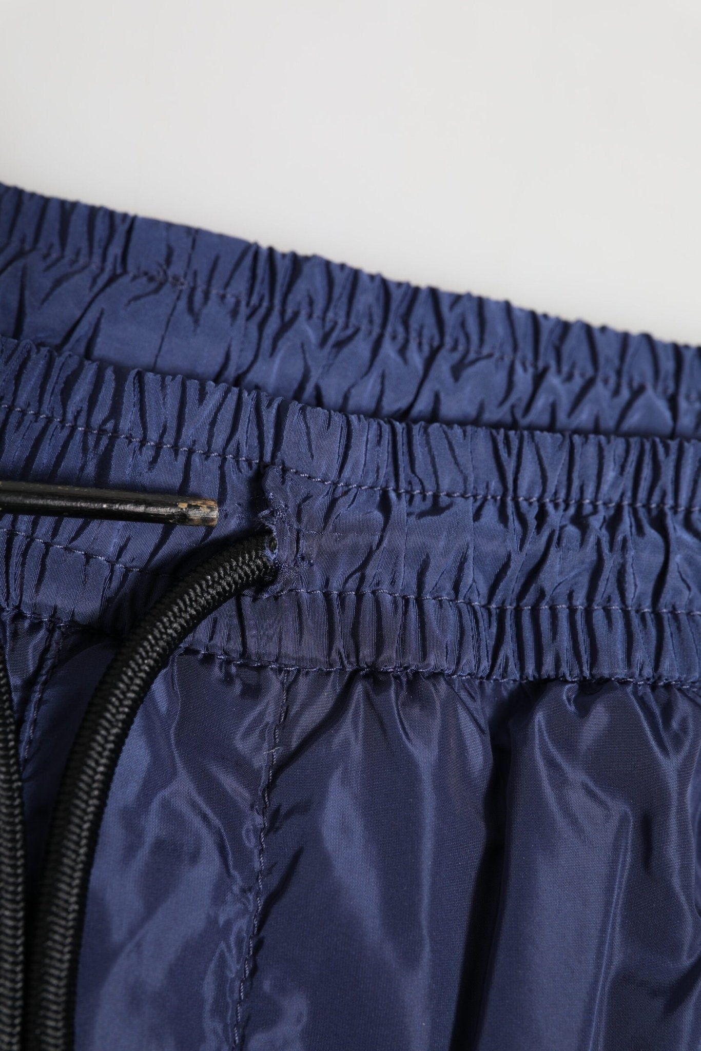 Dolce & Gabbana Blue Nylon Straight Jogger Sweatpants Pants - RIMODA