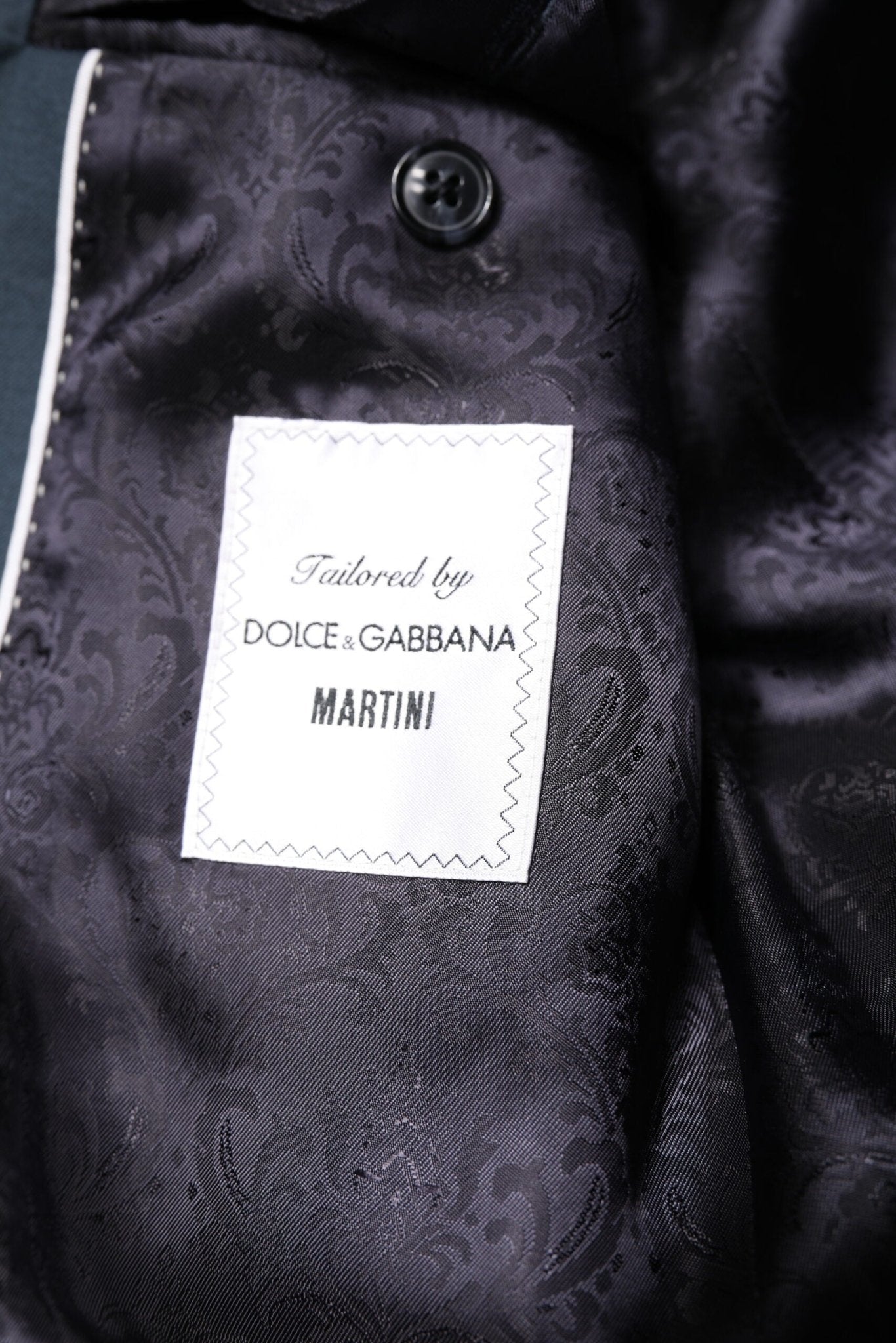 Dolce & Gabbana Blue Single Breasted Men Coat MARTINI Blazer - RIMODA