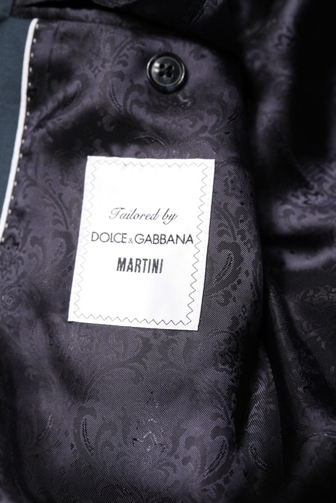 Dolce & Gabbana Blue Single Breasted Men Coat MARTINI Blazer - RIMODA