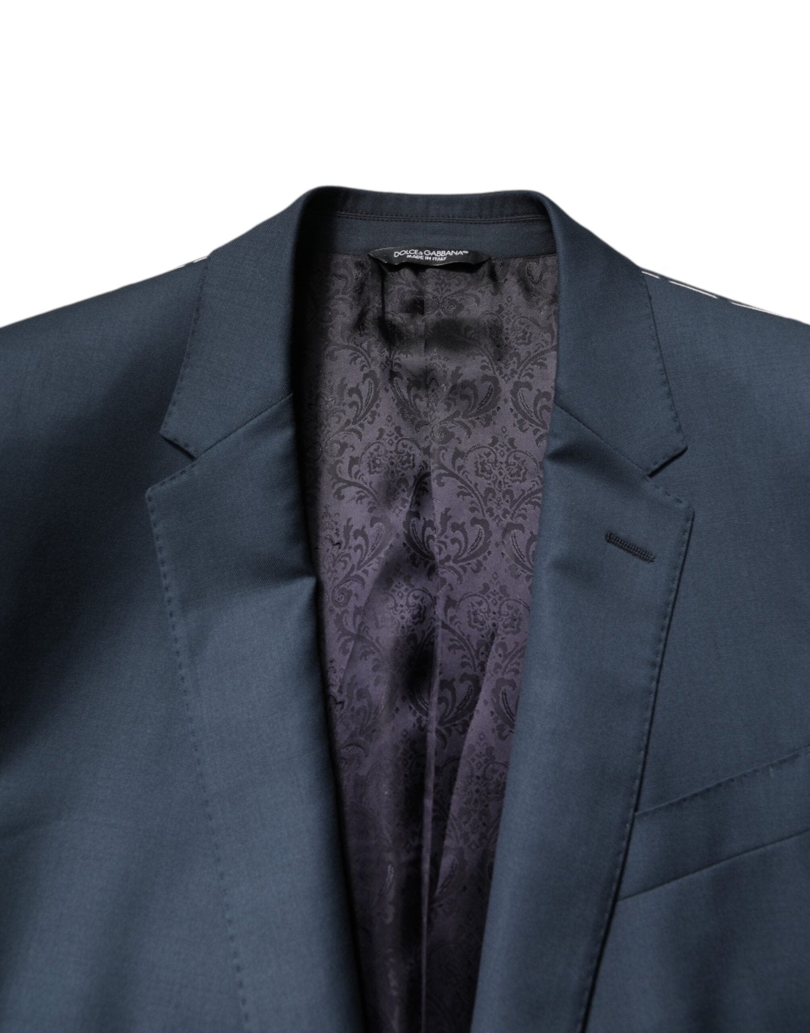 Dolce & Gabbana Blue Single Breasted Men Coat MARTINI Blazer - RIMODA