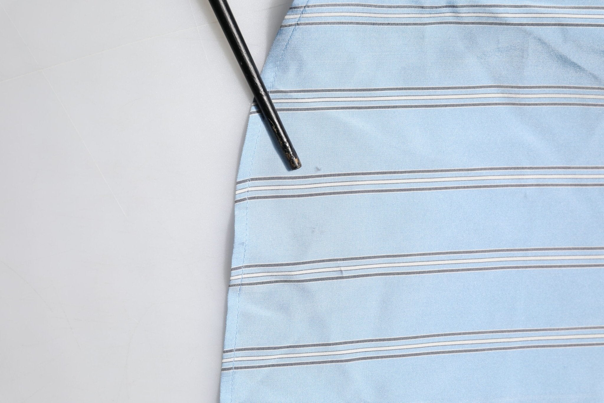 Dolce & Gabbana Blue Striped MARTINI Long Sleeve Dress Shirt - RIMODA