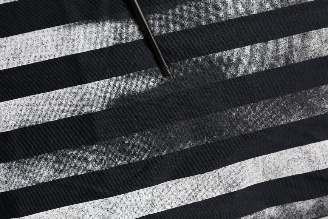 Dolce & Gabbana Blue Striped Print Cotton Crew Neck T-shirt - RIMODA