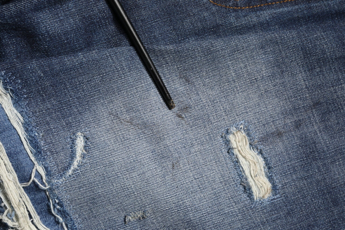 Dolce & Gabbana Blue Washed Tattered Cotton Men Jeans - RIMODA