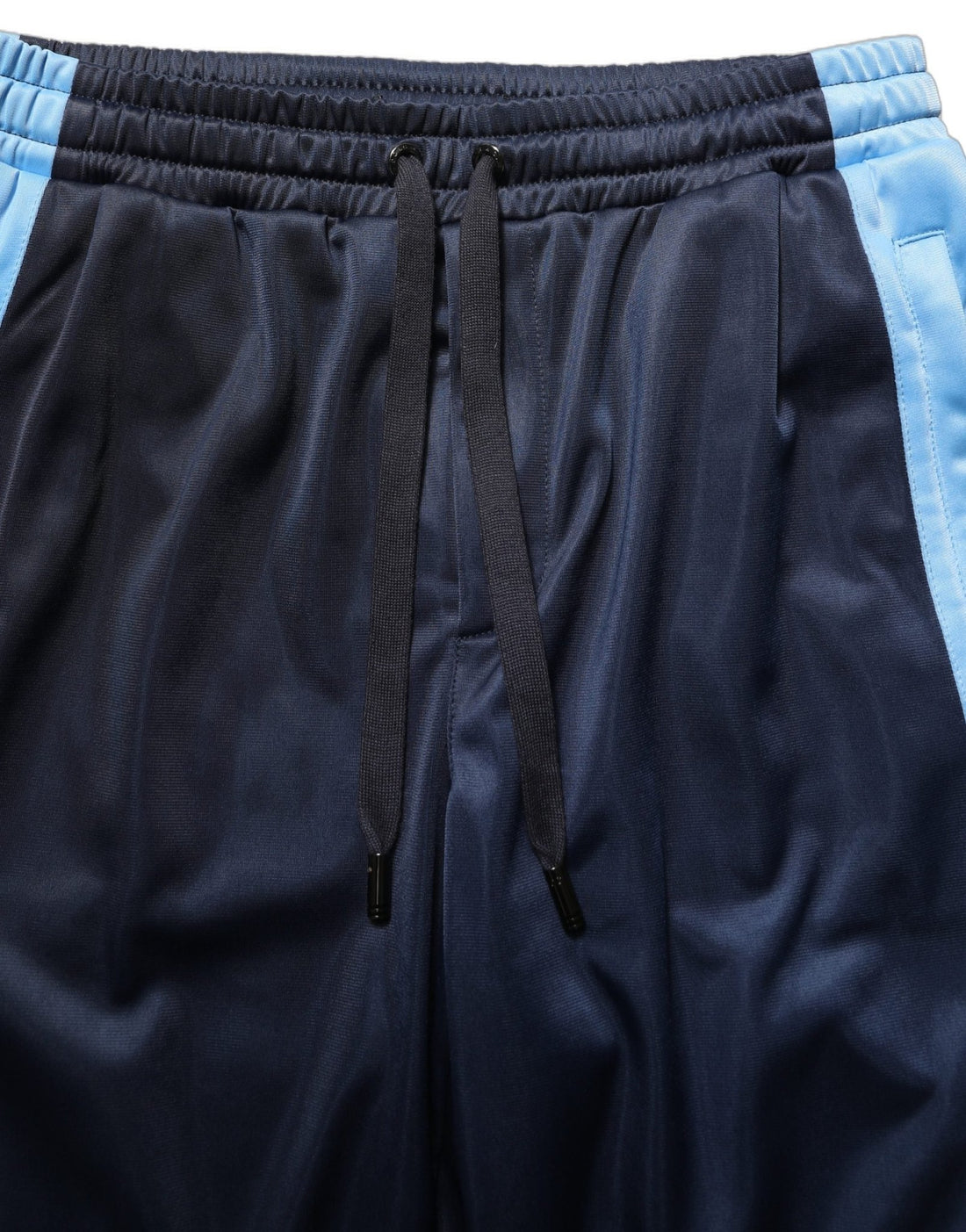 Dolce & Gabbana Blue White Drawstring Jogger Sweatpants Pants - RIMODA