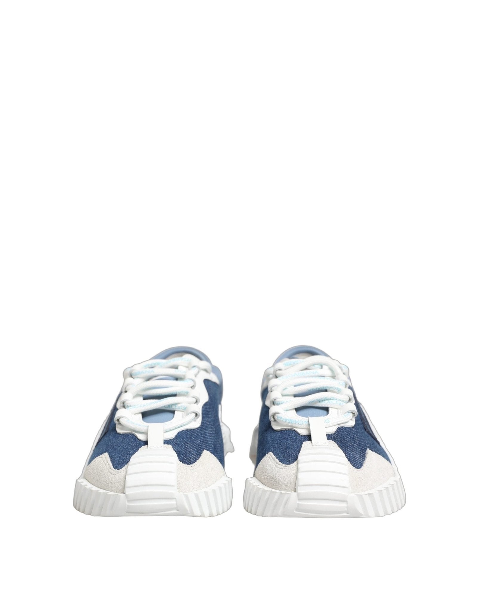 Dolce & Gabbana Blue White Low Top NS1 Sneakers Shoes - RIMODA