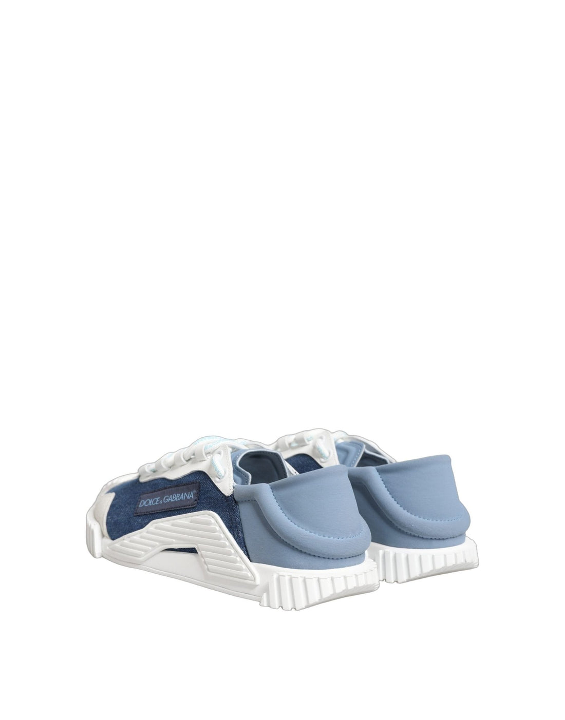 Dolce & Gabbana Blue White Low Top NS1 Sneakers Shoes - RIMODA