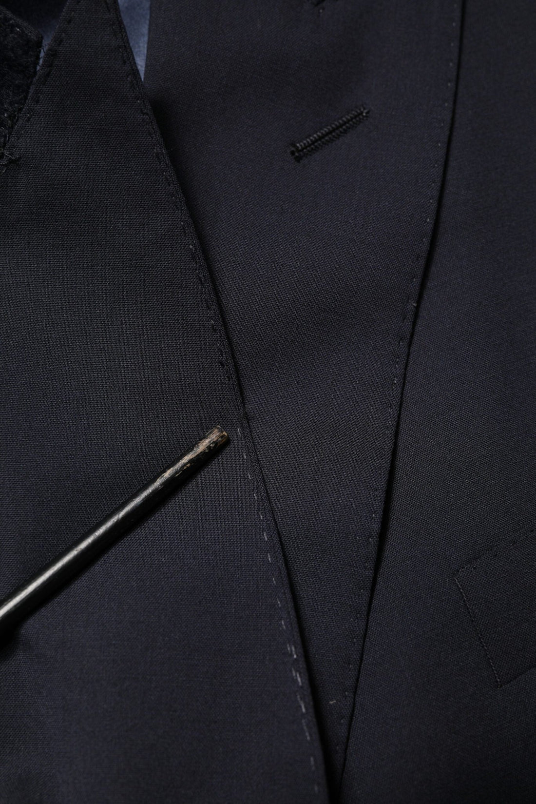 Dolce & Gabbana Blue Wool Double Breasted 2 Piece Men Suit - RIMODA