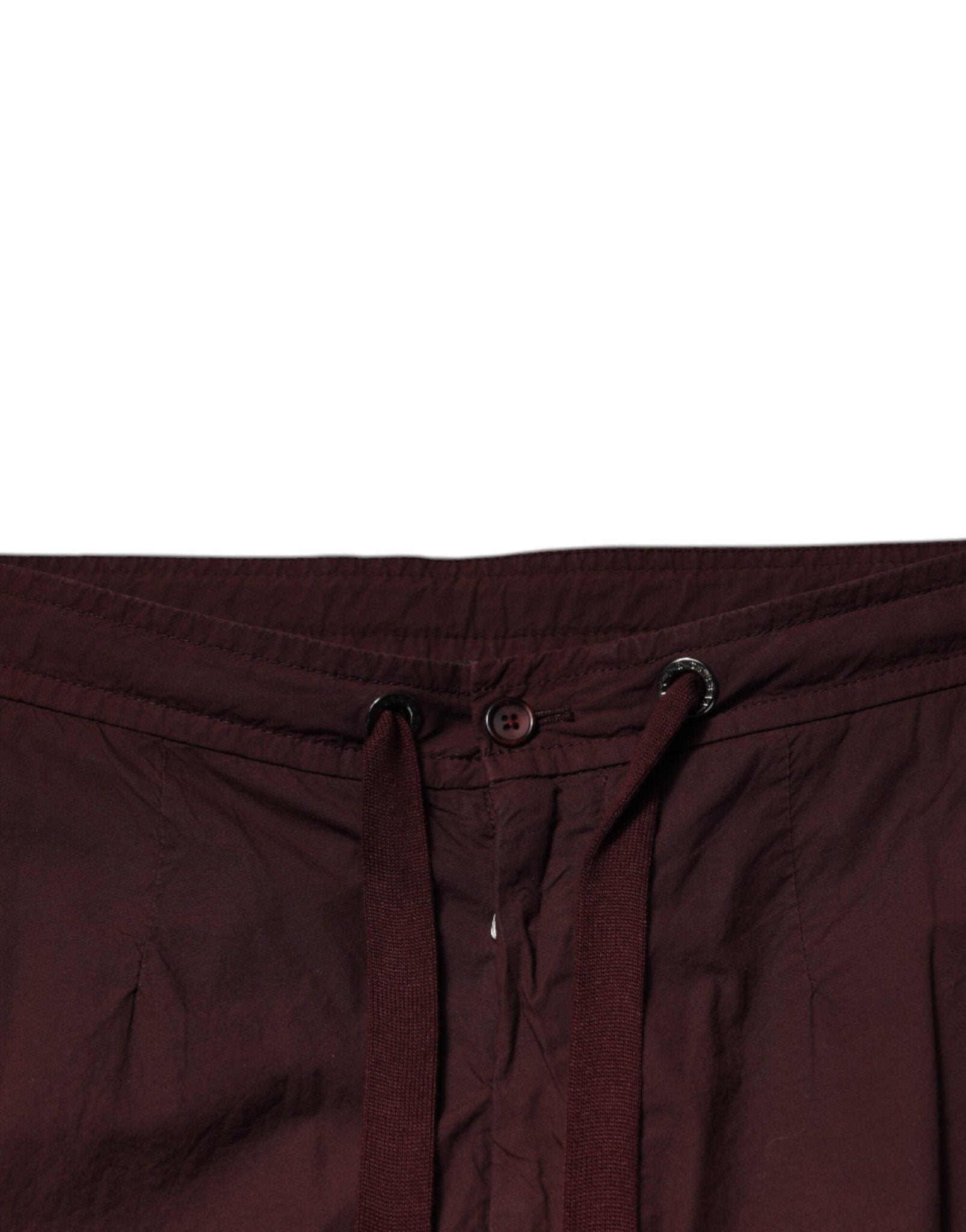 Dolce & Gabbana Bordeaux Cotton Cargo Jogger Sweatpants Pants - RIMODA