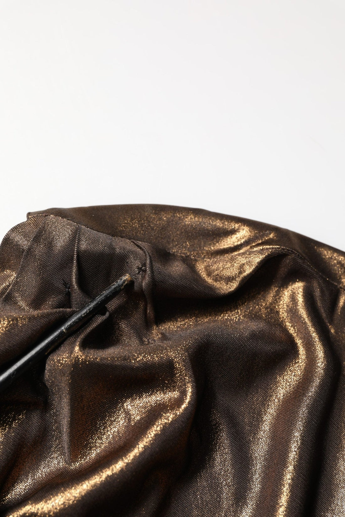 Dolce & Gabbana Bronze Asymmetrical Draping OneShoulder Dress - RIMODA