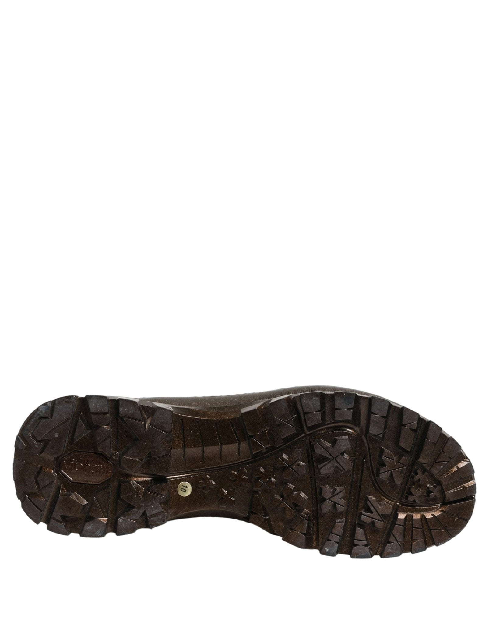 Dolce & Gabbana Bronze PVC Pull On Rain Boots Men Shoes - RIMODA