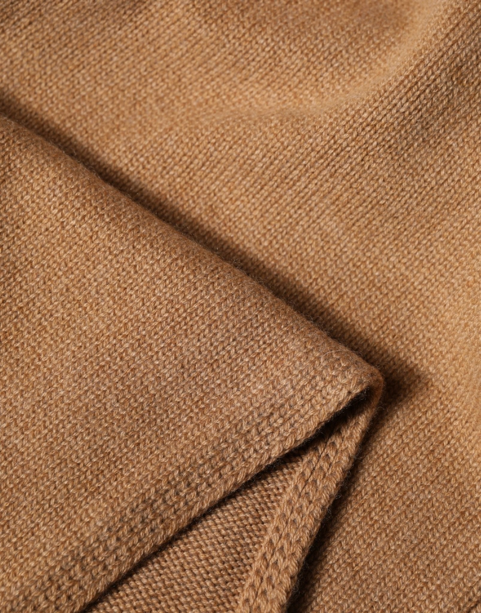 Dolce & Gabbana Brown Cashmere Knitted Men Neck Warmer One Size Scarf - RIMODA