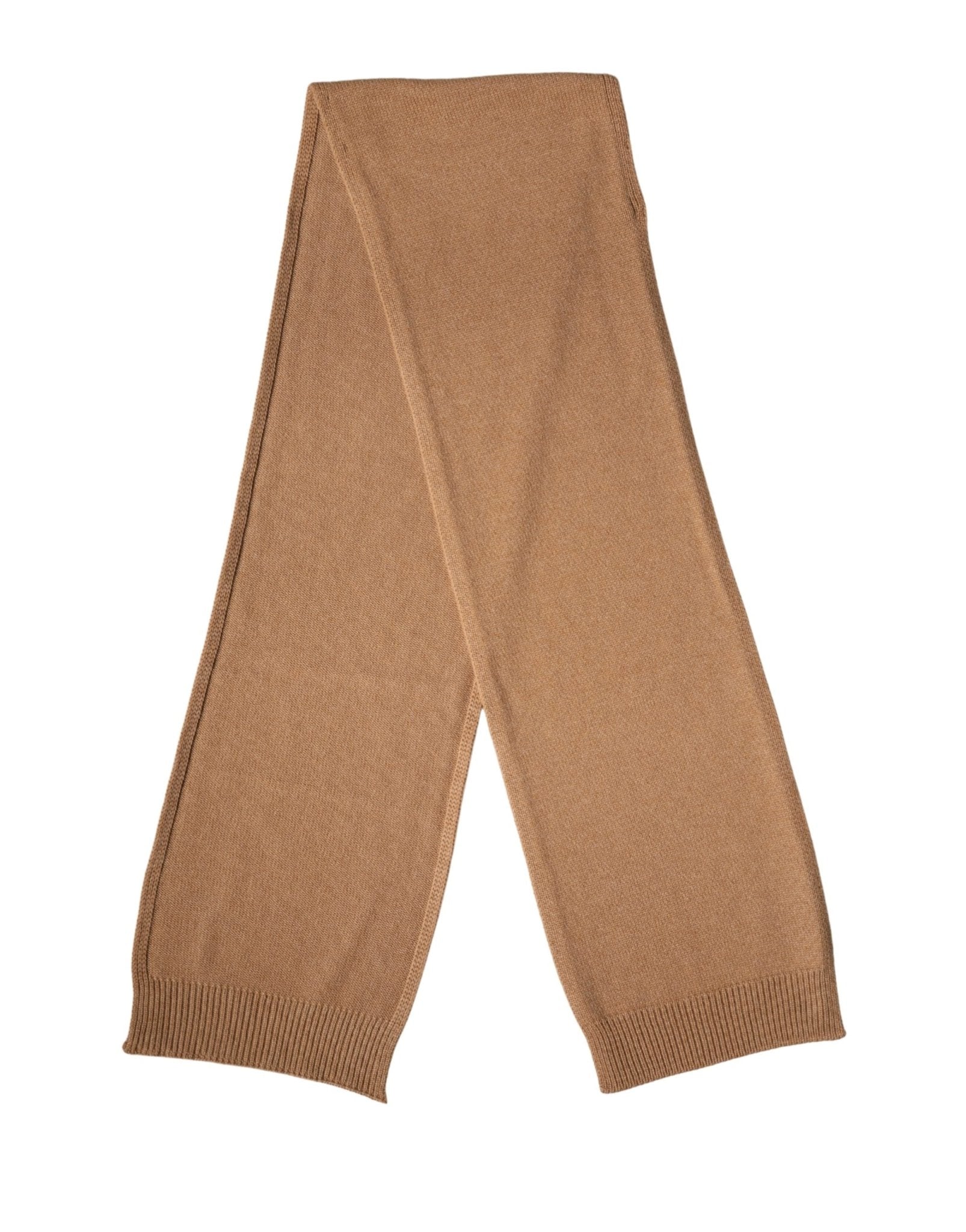 Dolce & Gabbana Brown Cashmere Knitted Men Neck Warmer One Size Scarf - RIMODA