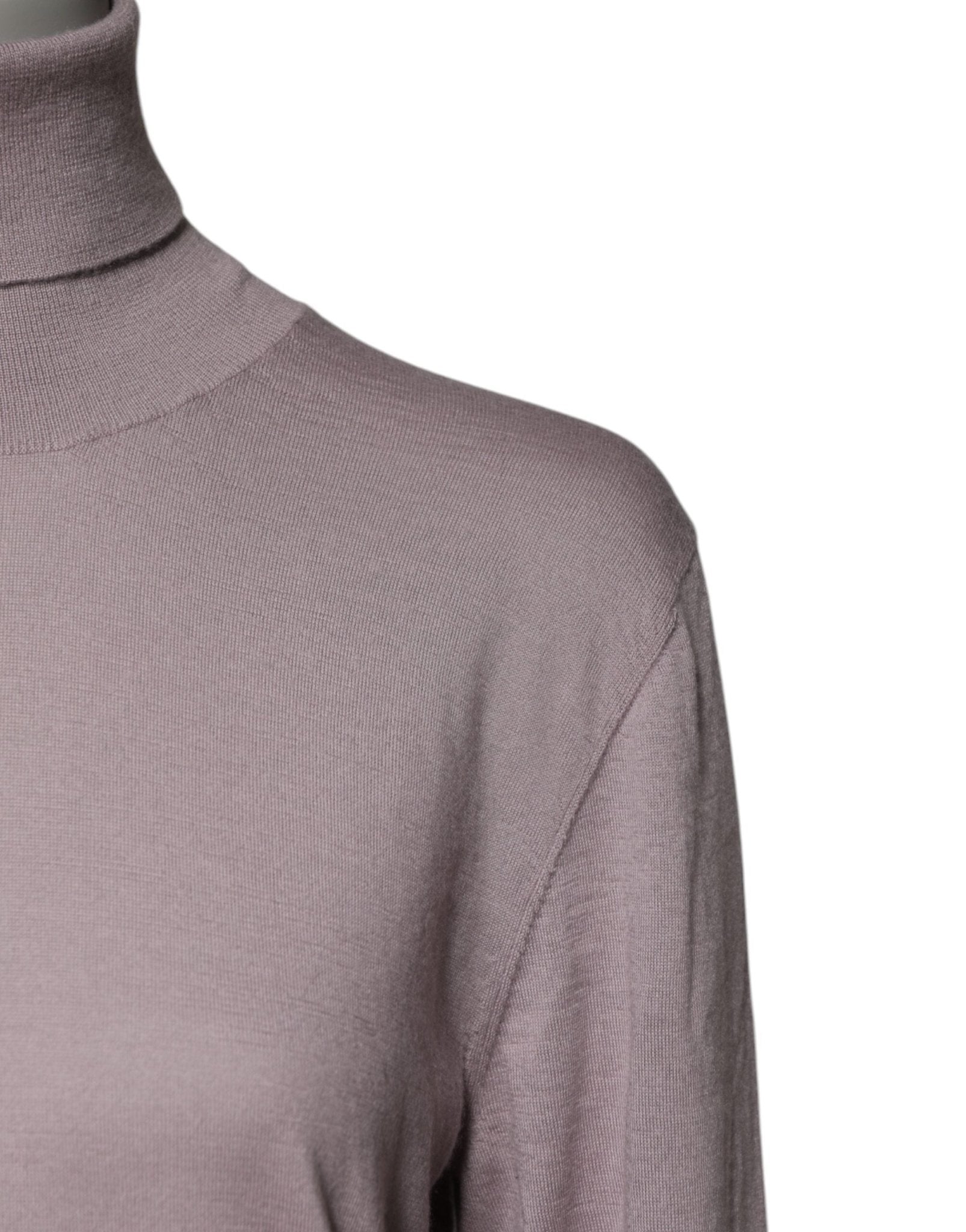 Dolce & Gabbana Brown Cashmere Turtleneck Pullover Sweater - RIMODA
