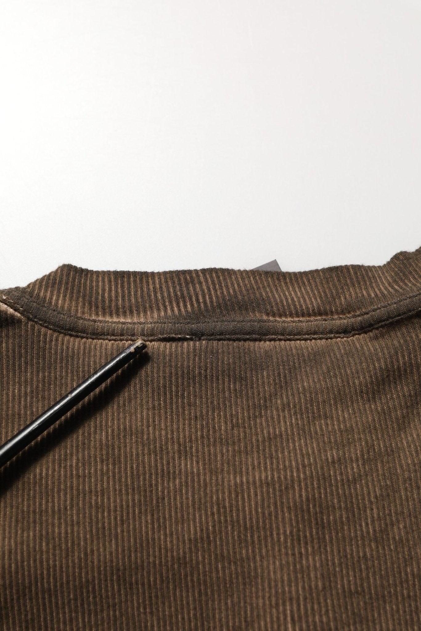 Dolce & Gabbana Brown Cotton Buttoned Henley Pullover Sweater - RIMODA